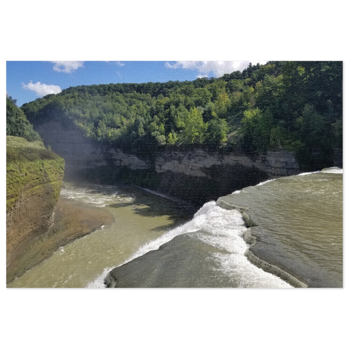 Letchworth Leisure: A Puzzling Adventure in Nature, Jigsaw Puzzle, Letchworth State Park, NY