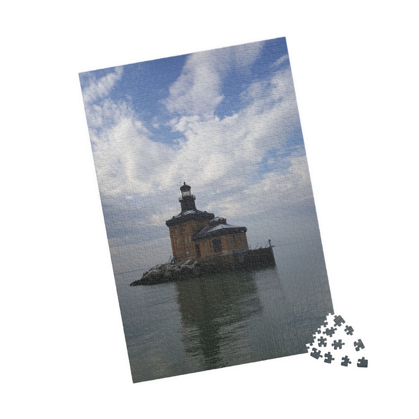 Beacon of Puzzling Hope, Jigsaw Puzzle, Toledo Harbor Lighthouse