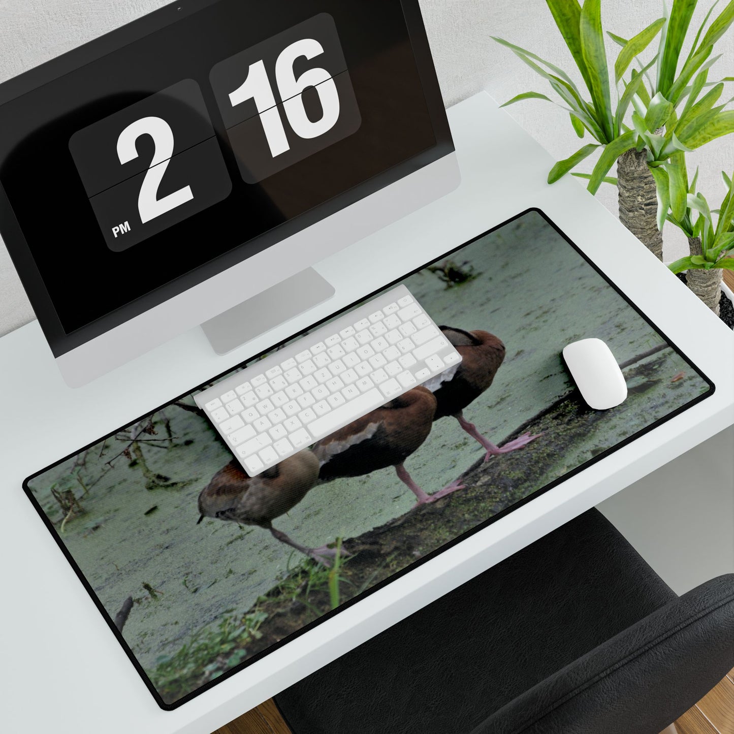 Sleeping Ducks Desk Mat, Dream Big While Pretending to Work