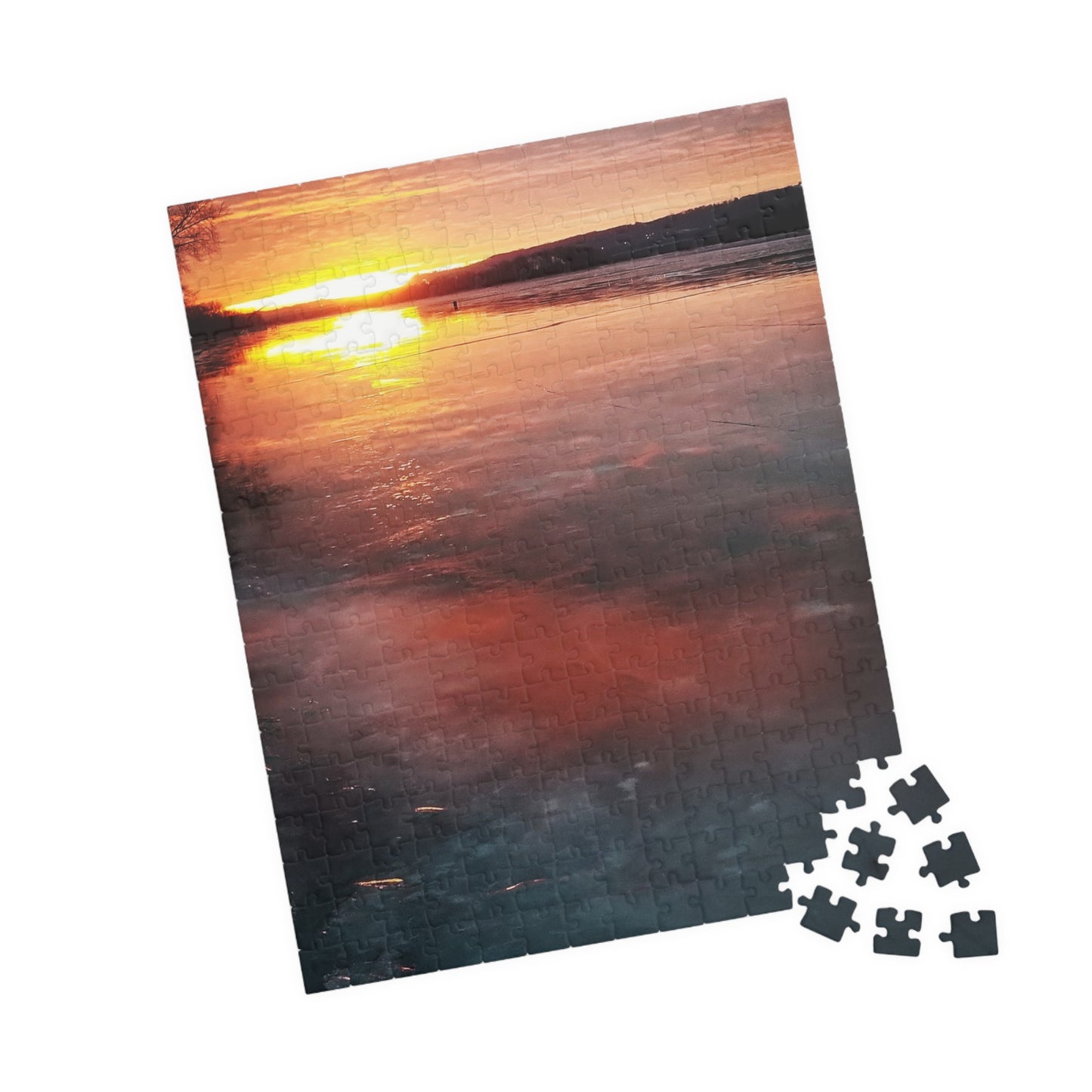 Chill Out with the Icy Ohio River Puzzle!, Jigsaw Puzzle (110, 252, 520, 1014-piece)