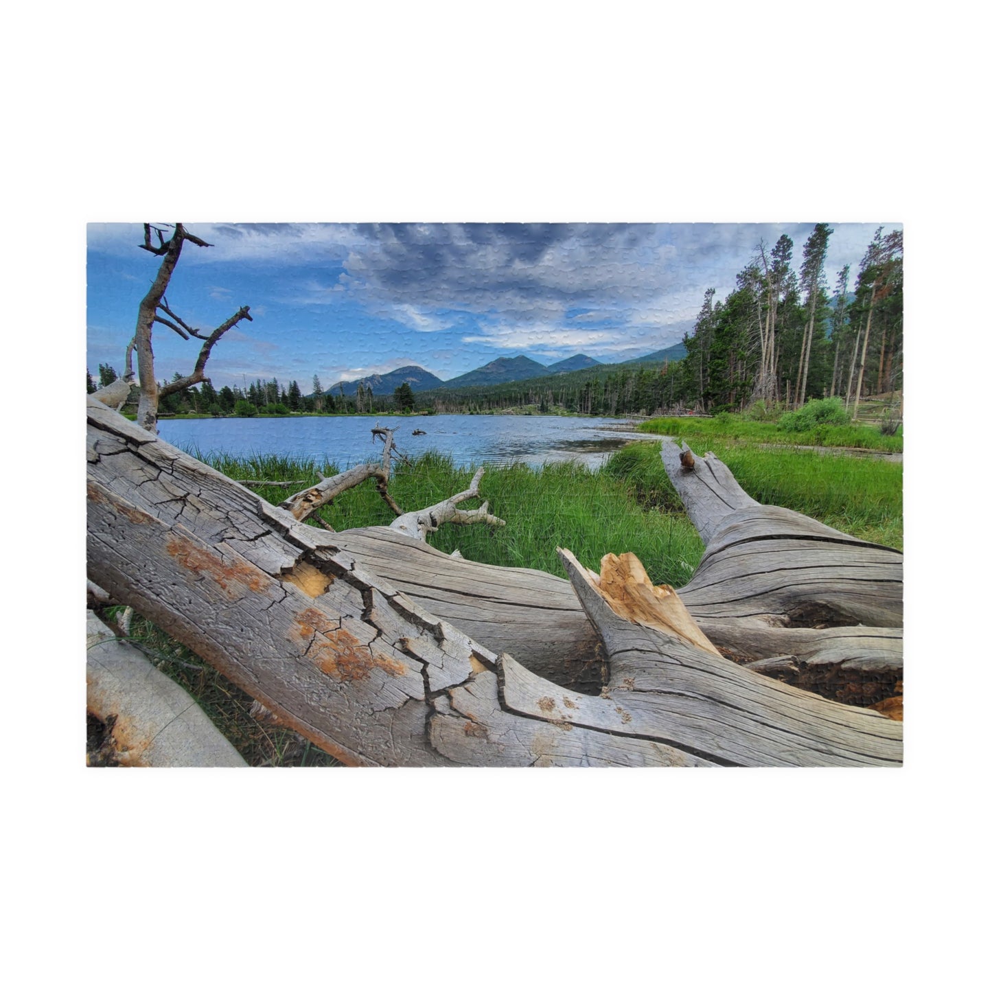 Rocky Mountain Highs and Puzzle-Loving Lows, Jigsaw Puzzle, Landscape Puzzle, Scenic Puzzle, Meditation Activity, Relaxation Hobby