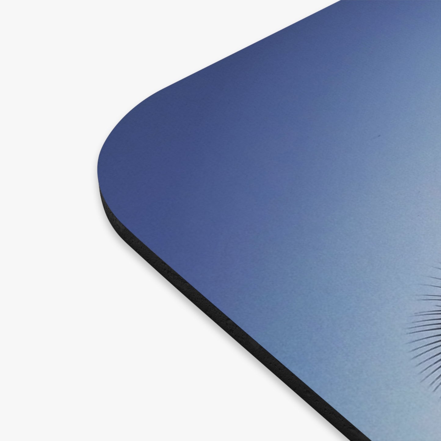Working Hard and Barely Beachin’, Mouse Pad (Rectangle), Palm Trees, Coastal Vibes for Your Workspace