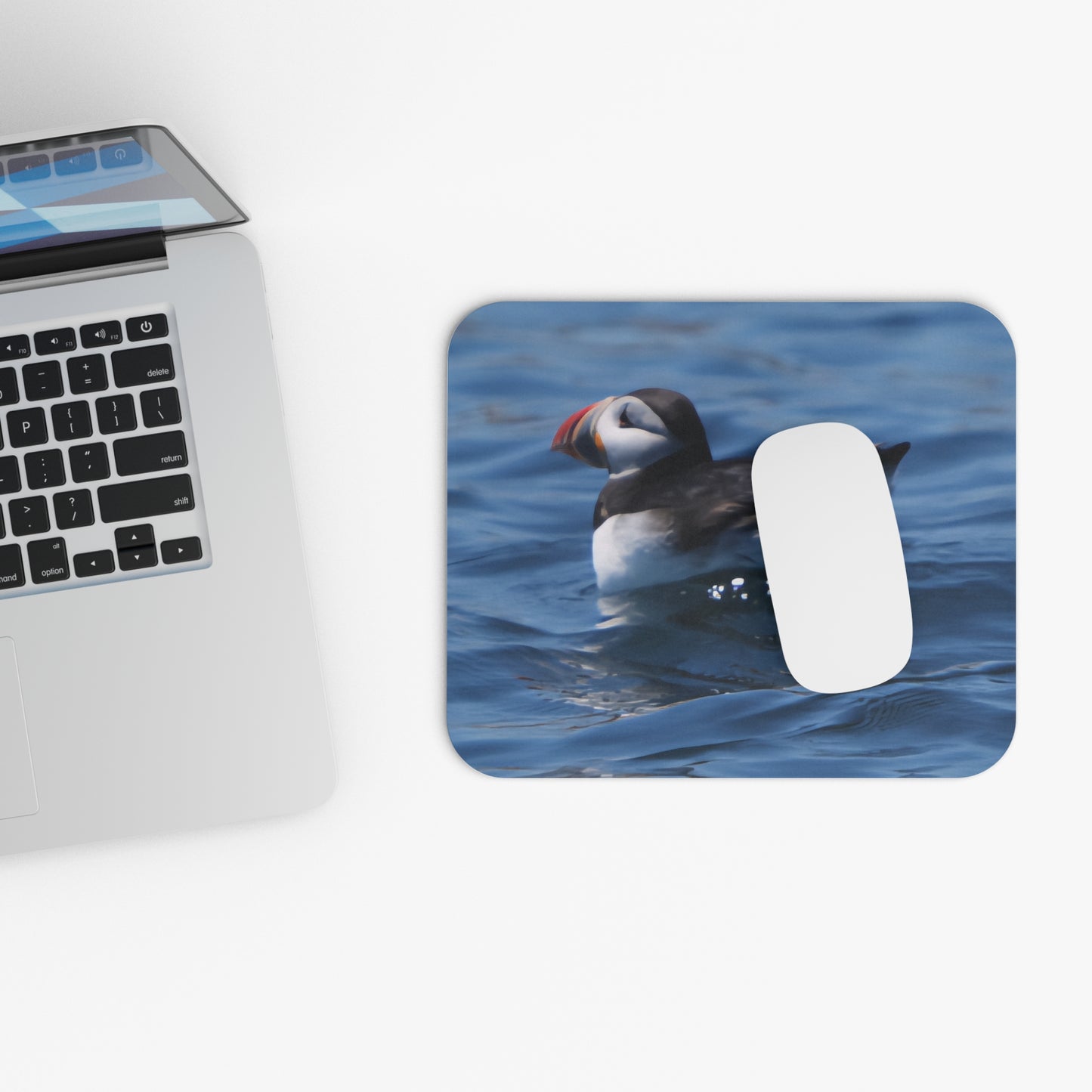 Mouse Pad - Maine Puffin Design