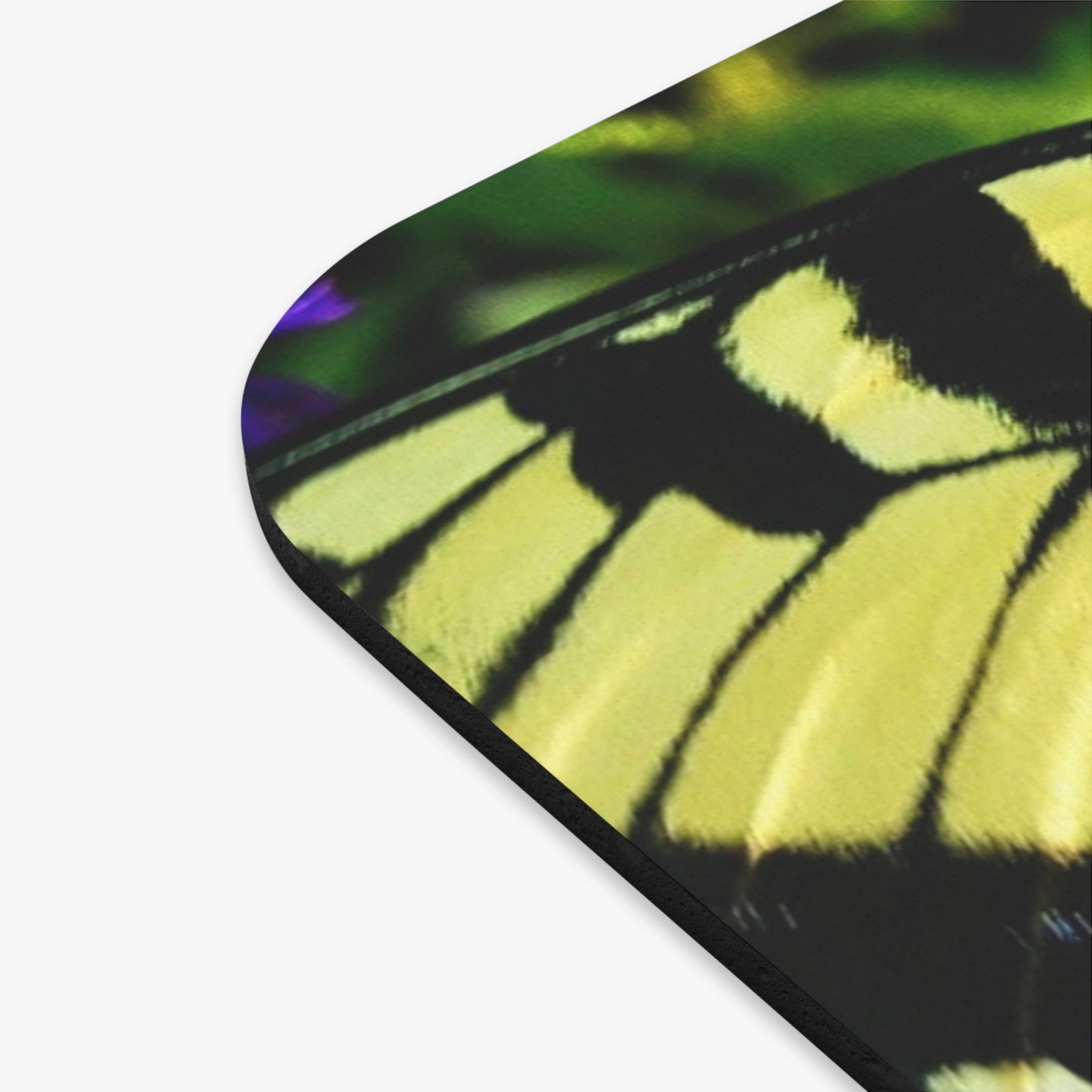 Drifting Through the Workday—Like a Butterfly in a Breeze Mouse Pad, Nature Office Decor, Floral Rectangle Mousepad, Gift for Nature Lover