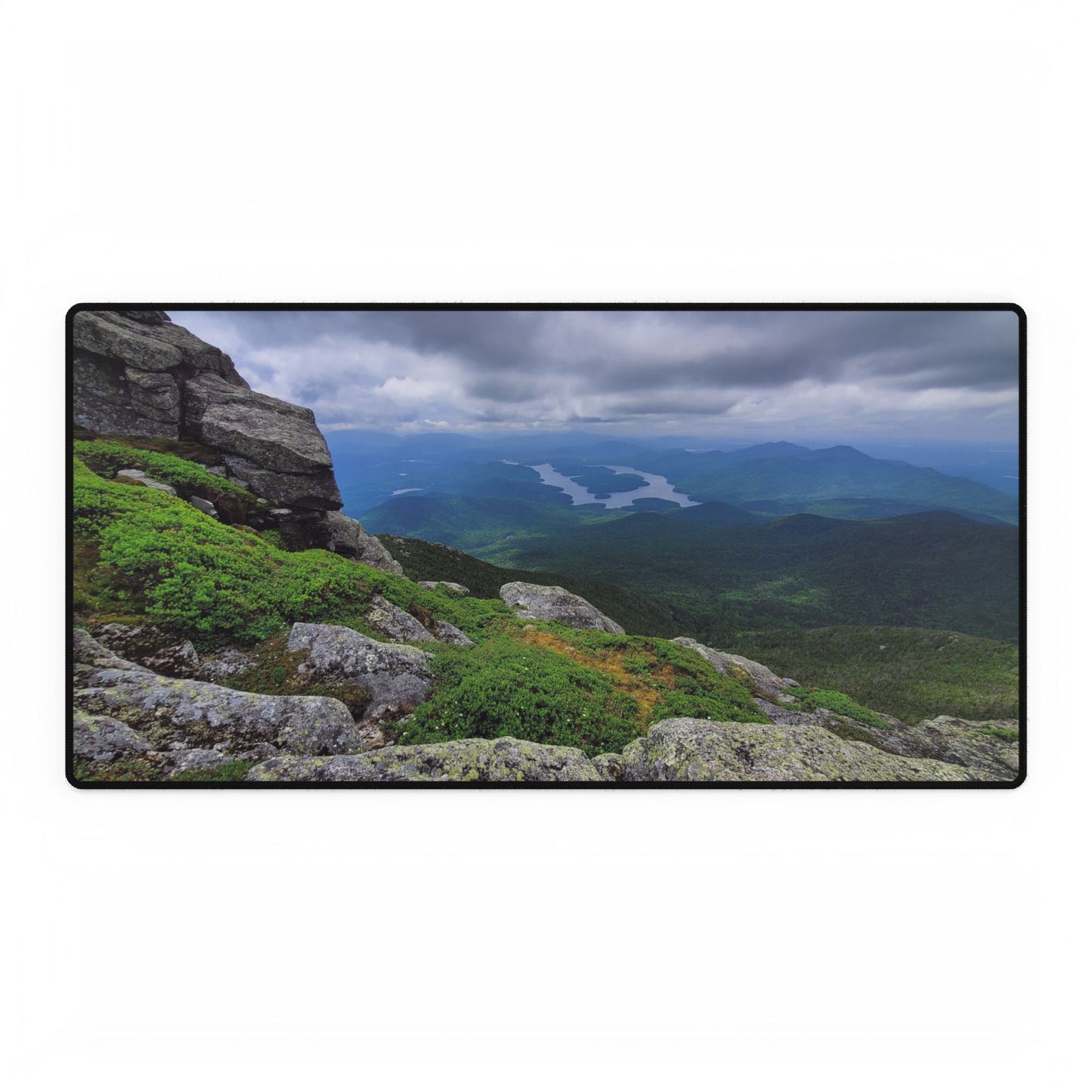 Daydream with a View Desk Mats - Overlooking Lake Placid, Office Desk Accessories, Nature Inspired Desk Pad, Work From Home Essentials