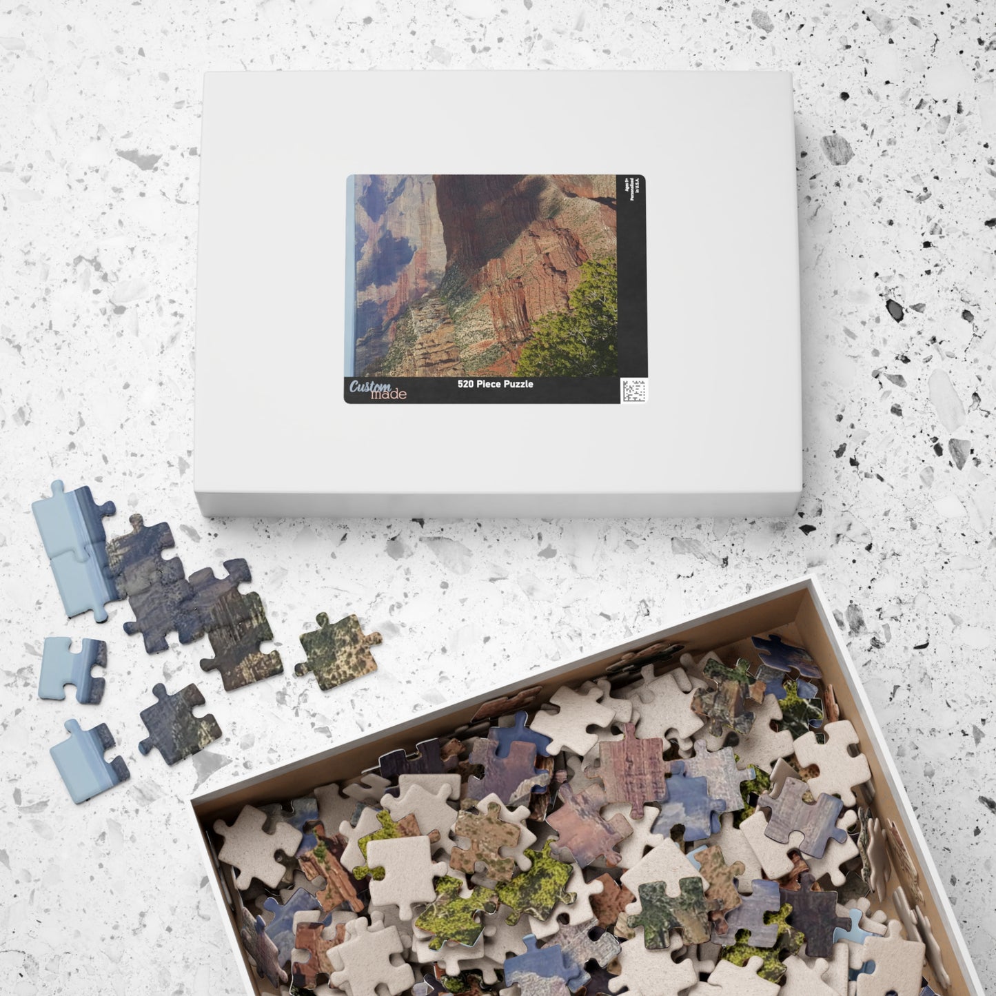 Piece by Piece, No Hiking Required, Jigsaw Puzzle, Grand Canyon