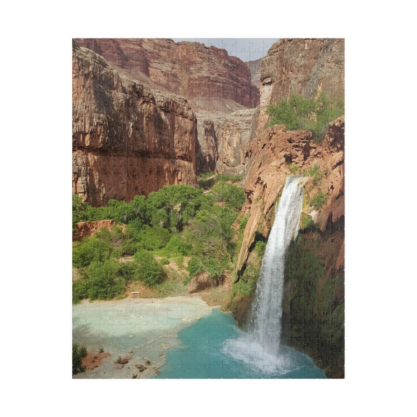 Havasu Falls Shenanigans: Piece Together Paradise, Jigsaw Puzzle, Havasu Falls