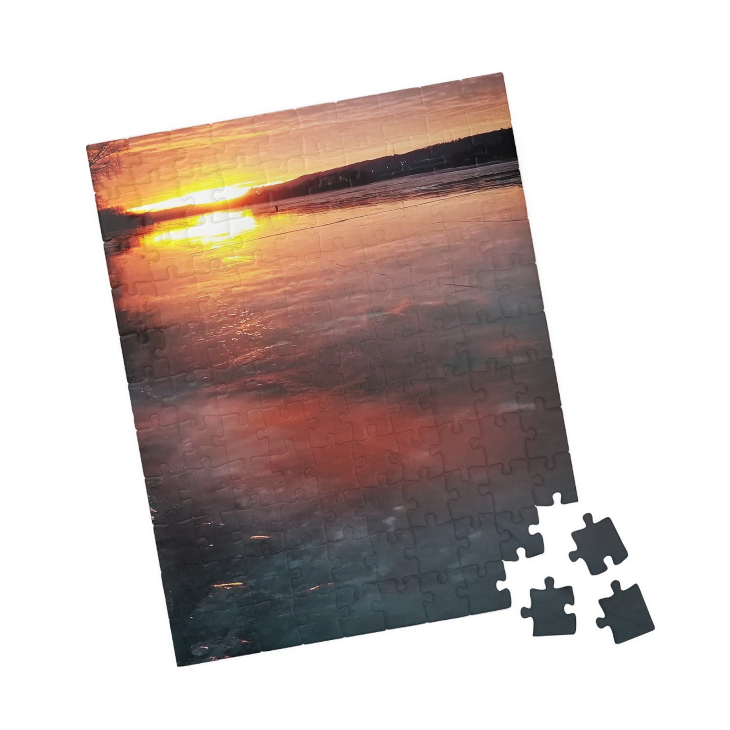 Chill Out with the Icy Ohio River Puzzle!, Jigsaw Puzzle (110, 252, 520, 1014-piece)