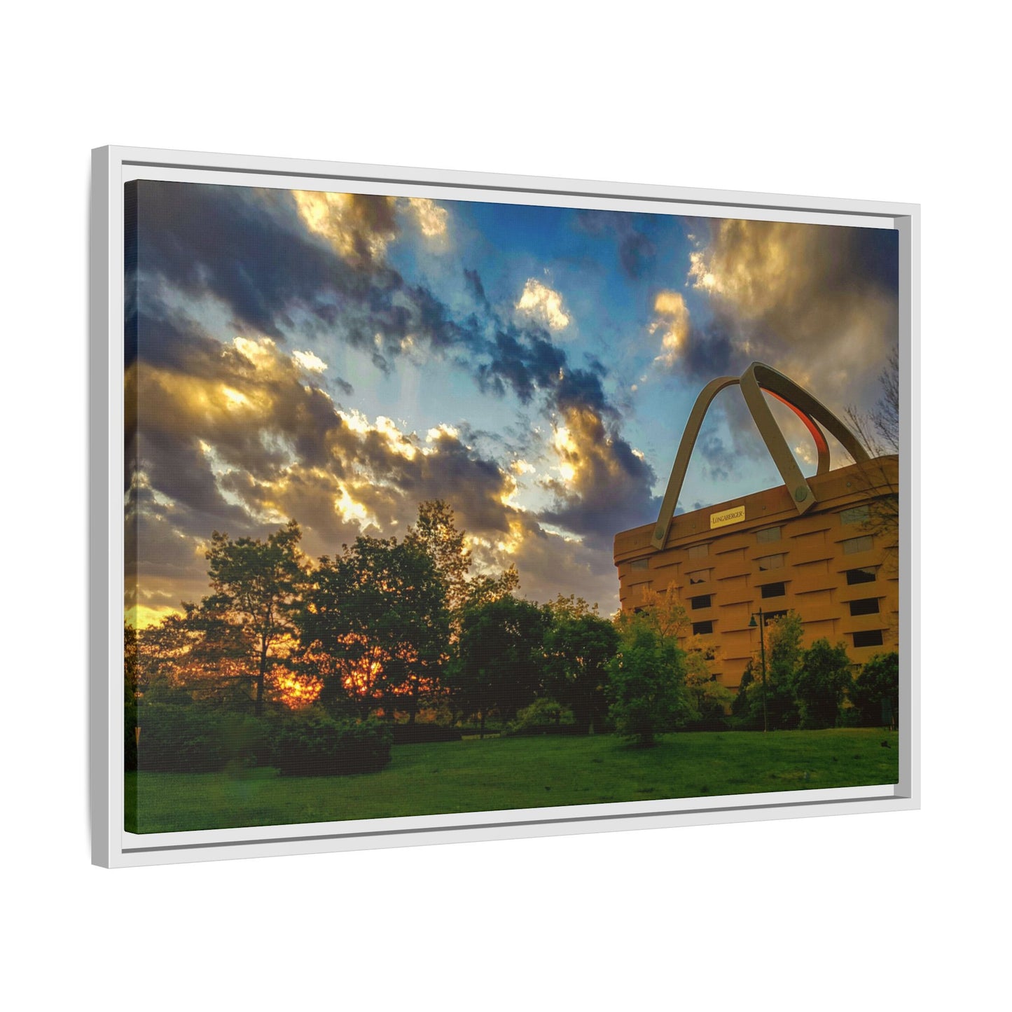 Sunset Over the Giant Basket