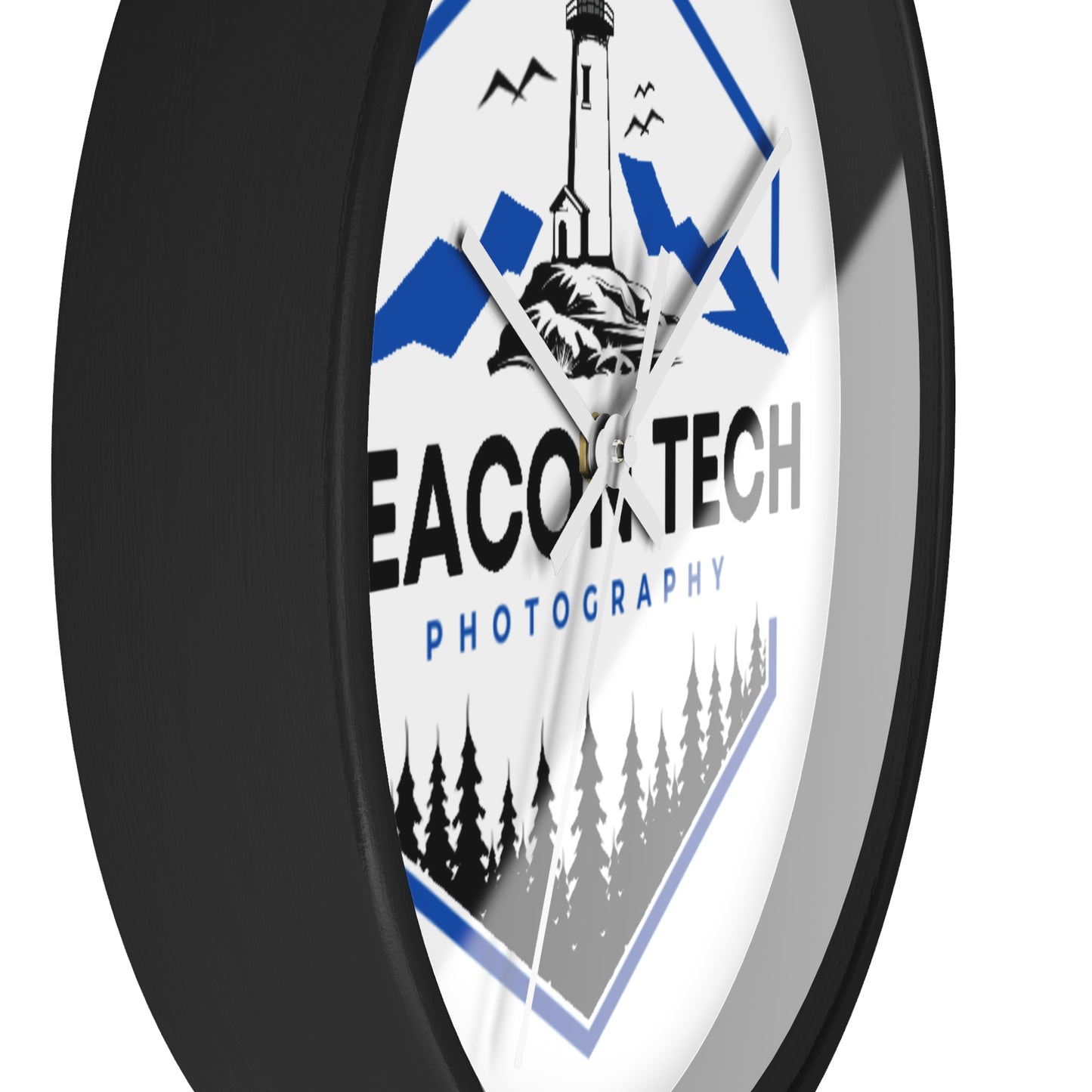 Beacon Tech Photography Wall Clock
