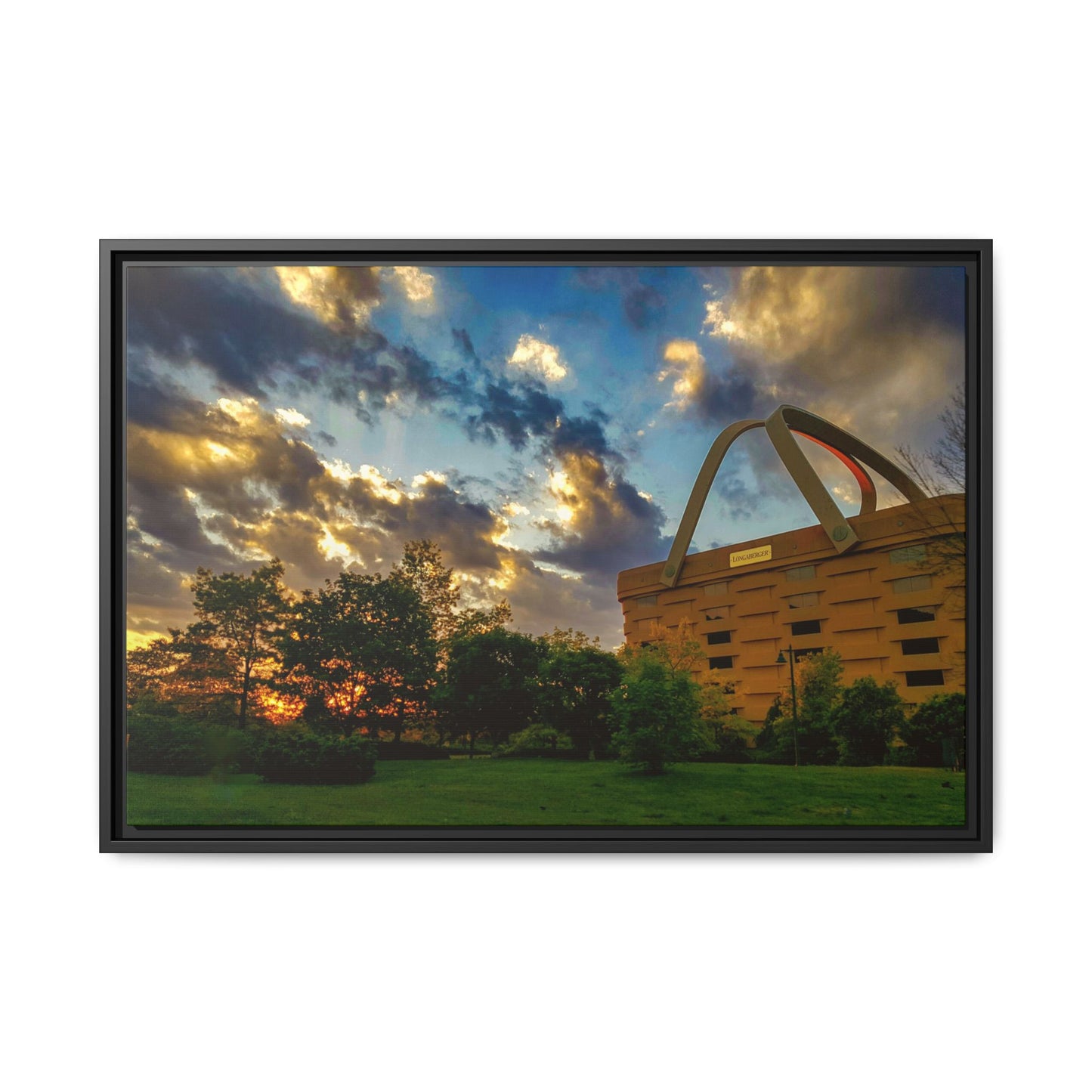 Sunset Over the Giant Basket