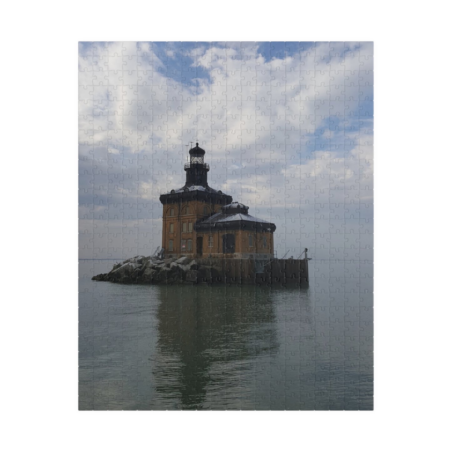 Beacon of Puzzling Hope, Jigsaw Puzzle, Toledo Harbor Lighthouse