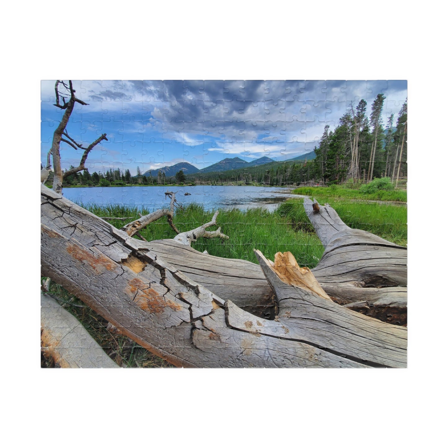 Rocky Mountain Highs and Puzzle-Loving Lows, Jigsaw Puzzle, Landscape Puzzle, Scenic Puzzle, Meditation Activity, Relaxation Hobby