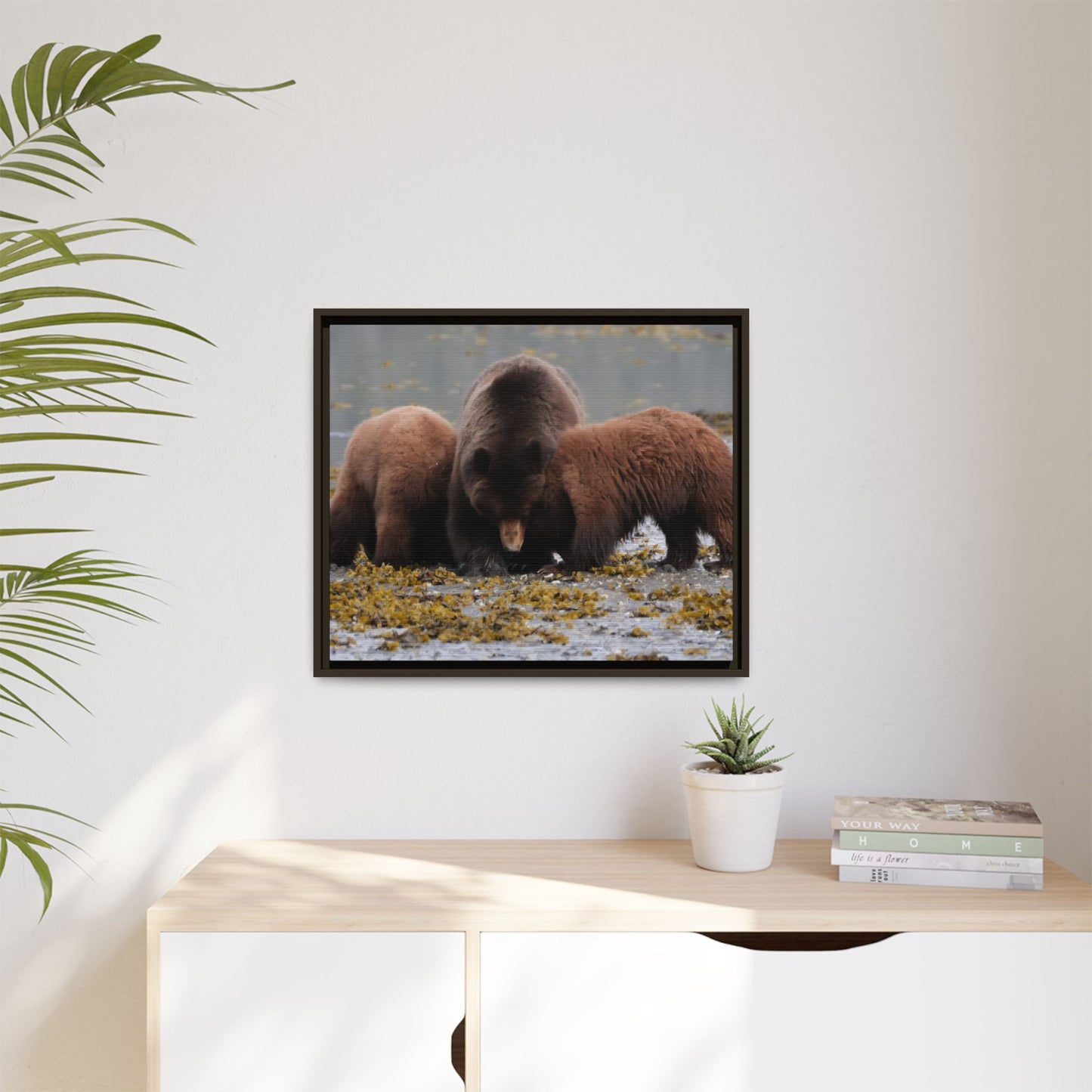 Matte Canvas, Framed (Multi-color)