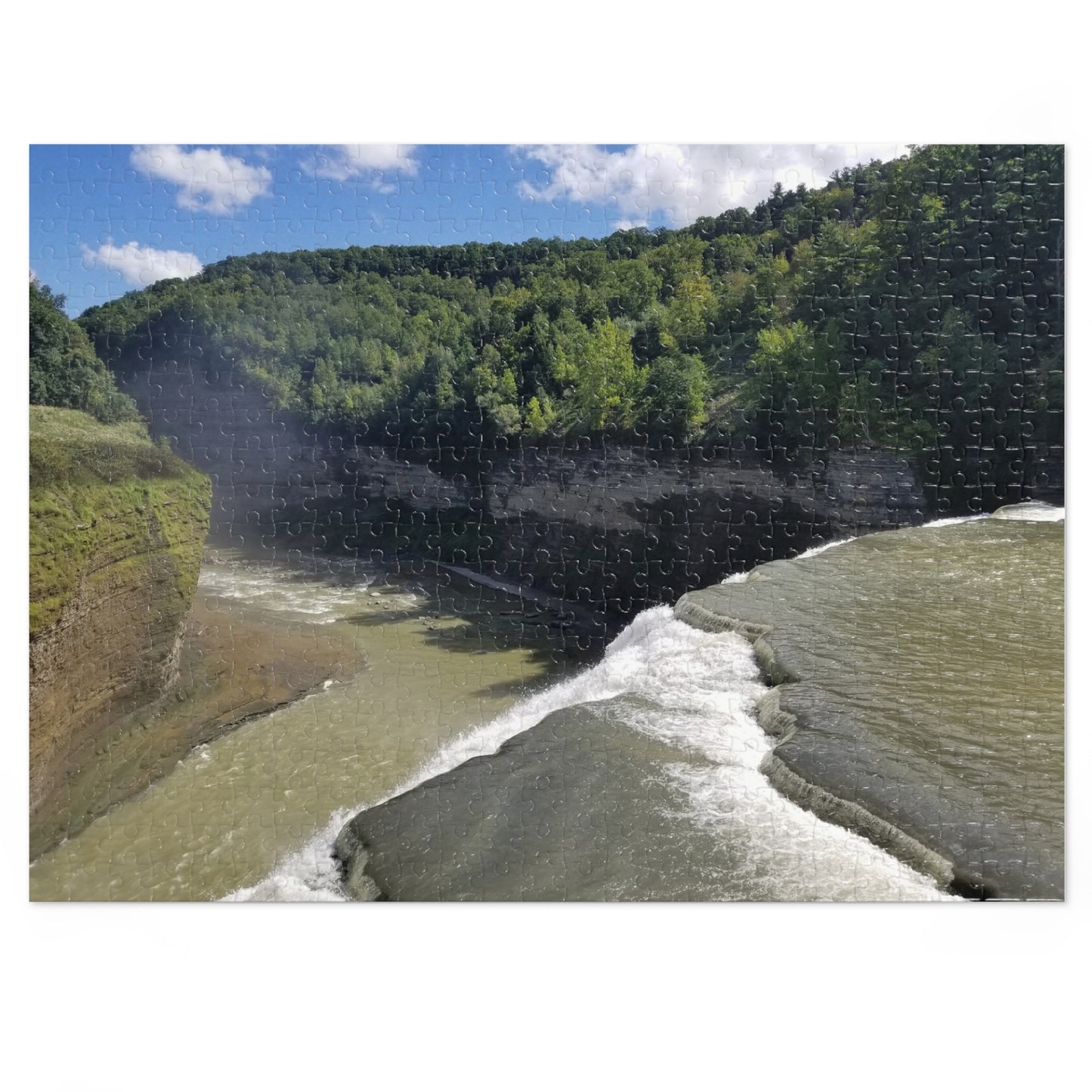 Letchworth Leisure: A Puzzling Adventure in Nature, Jigsaw Puzzle, Letchworth State Park, NY