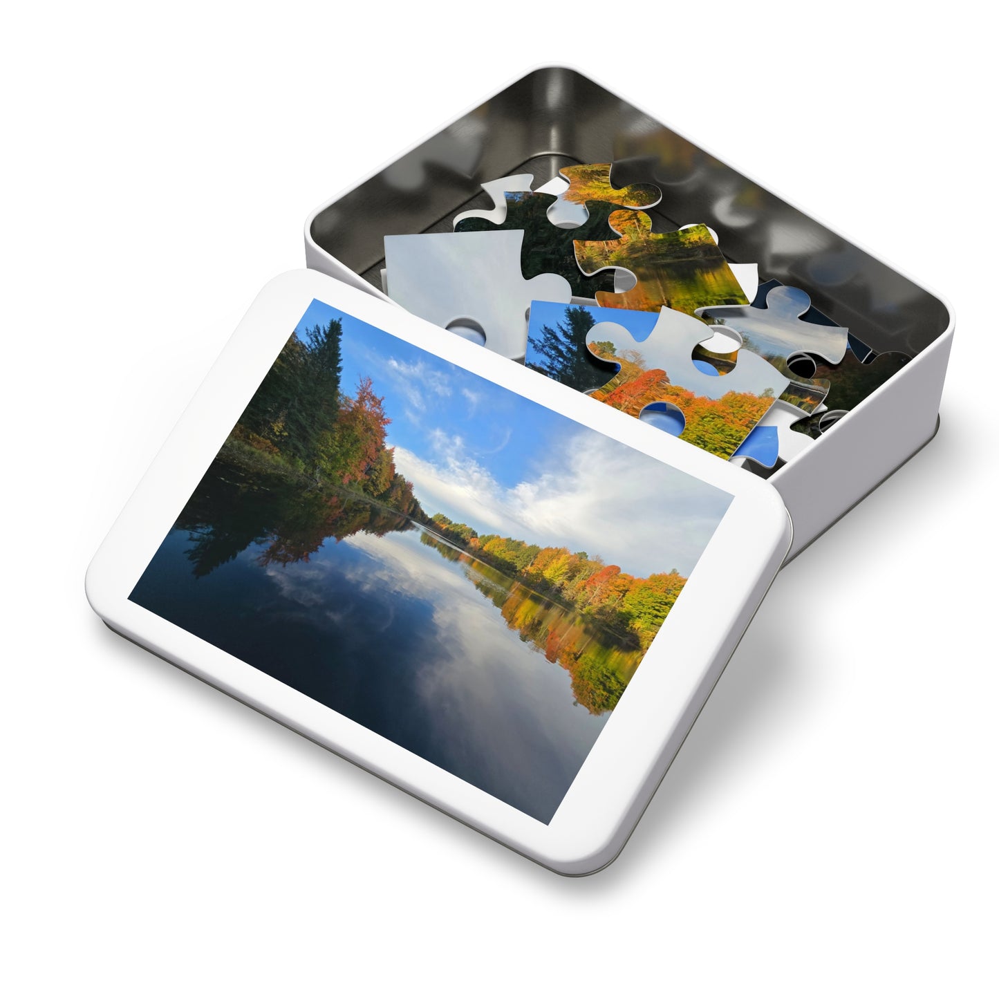 Pond Reflections, Nature Puzzle