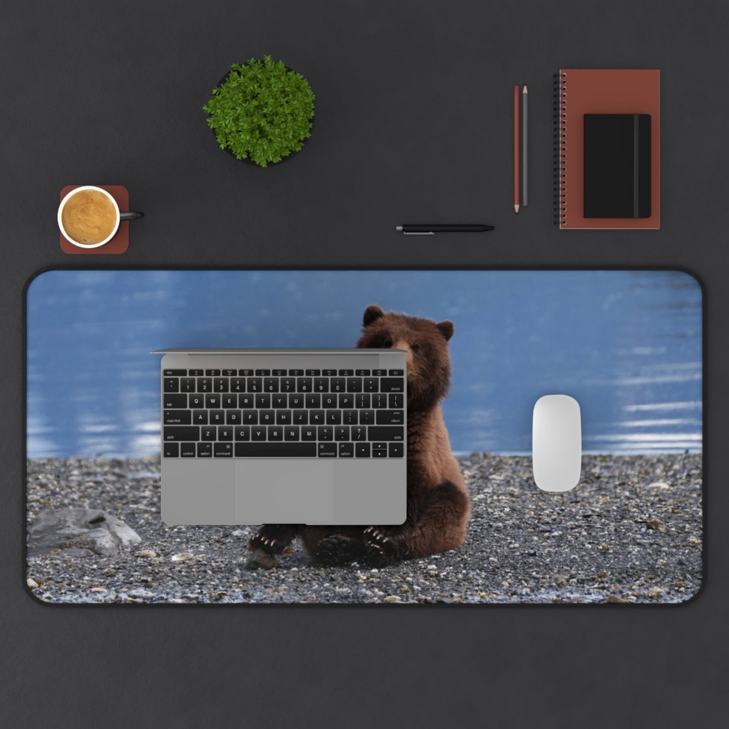 Bearly Working Desk Mat