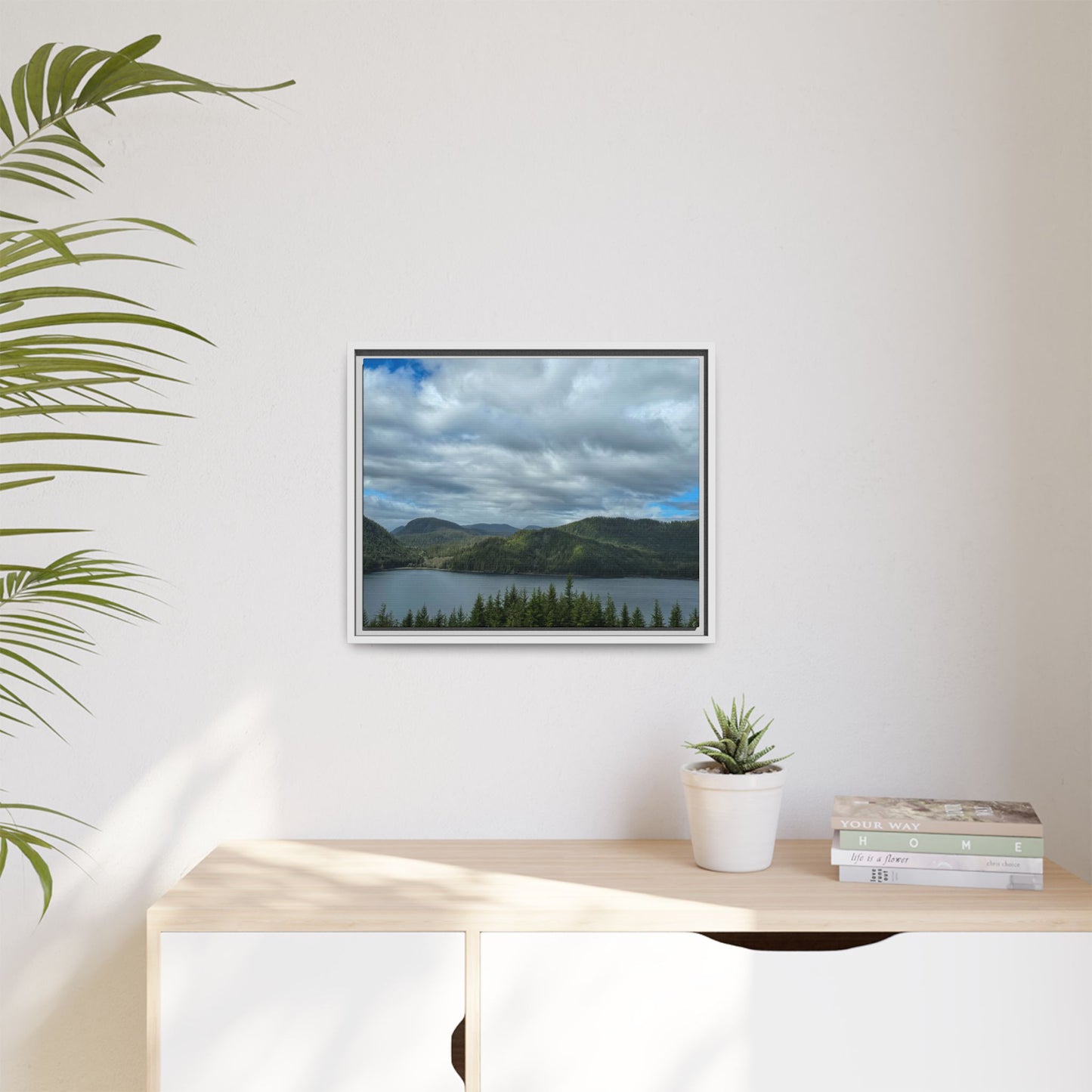 Matte Canvas, Framed (Multi-color)