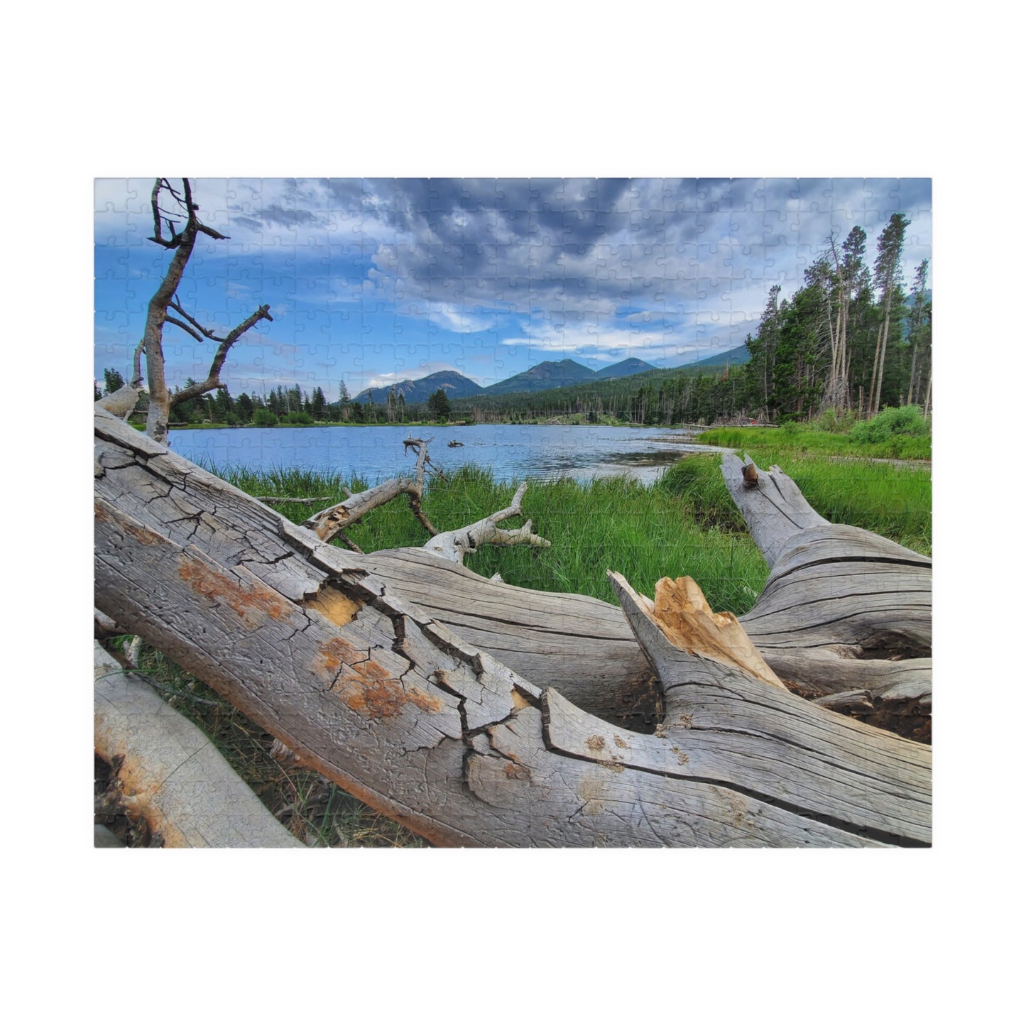 Rocky Mountain Highs and Puzzle-Loving Lows, Jigsaw Puzzle, Landscape Puzzle, Scenic Puzzle, Meditation Activity, Relaxation Hobby