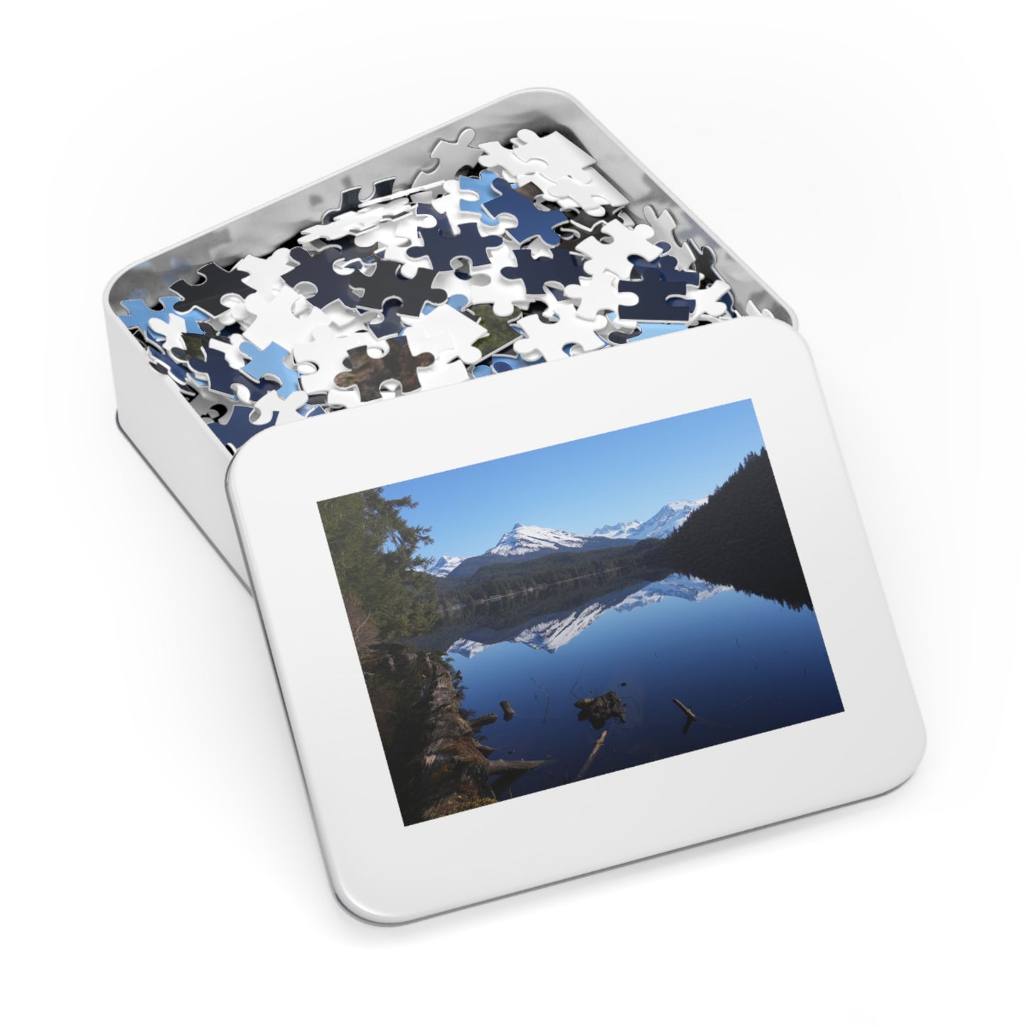 Put the Fun in Puzzle Time!, Jigsaw Puzzle with Tin