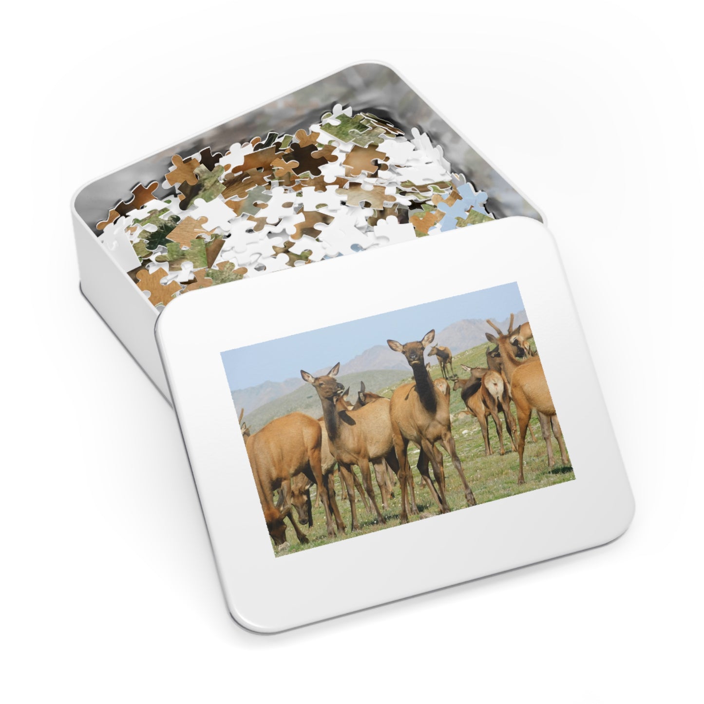 Elk-straordinary Challenge, Jigsaw Puzzle, Rocky Mountain Elk Herd