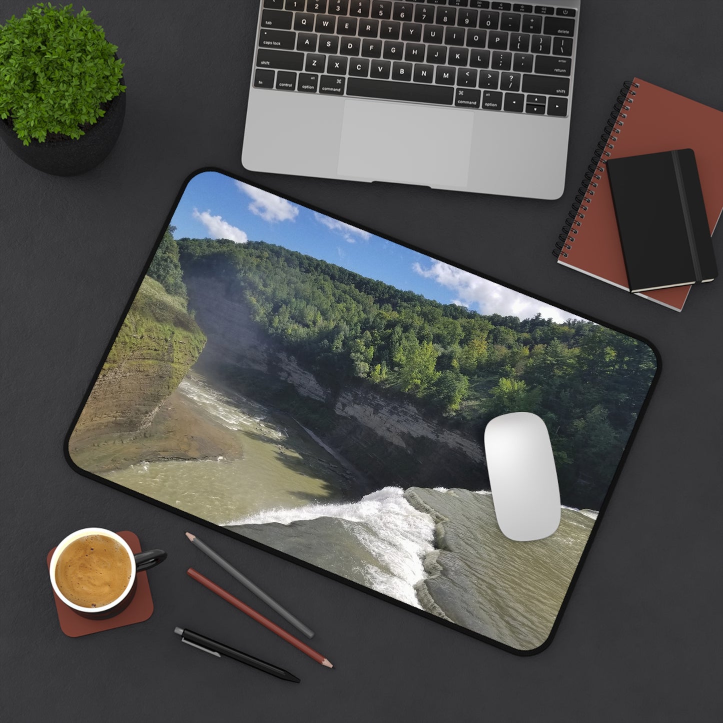 Waterfall of Daydreams Desk Mat