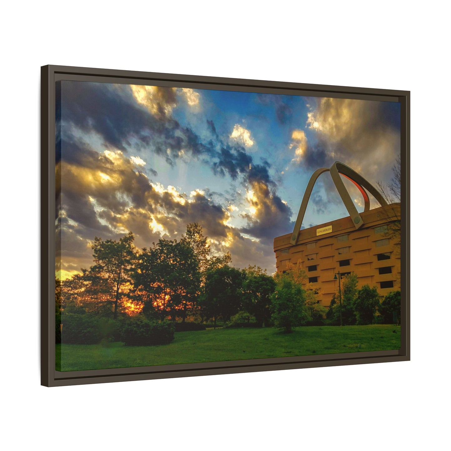 Sunset Over the Giant Basket