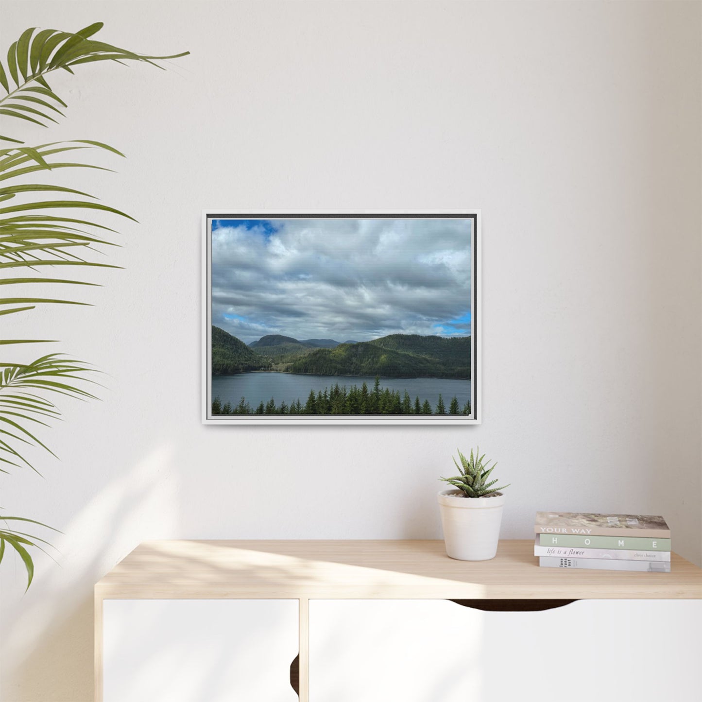 Matte Canvas, Framed (Multi-color)