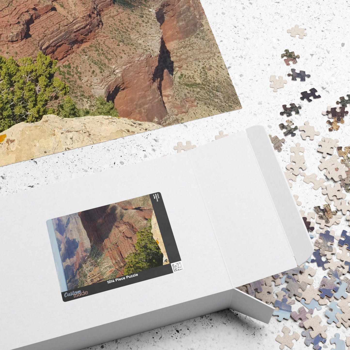 Piece by Piece, No Hiking Required, Jigsaw Puzzle, Grand Canyon