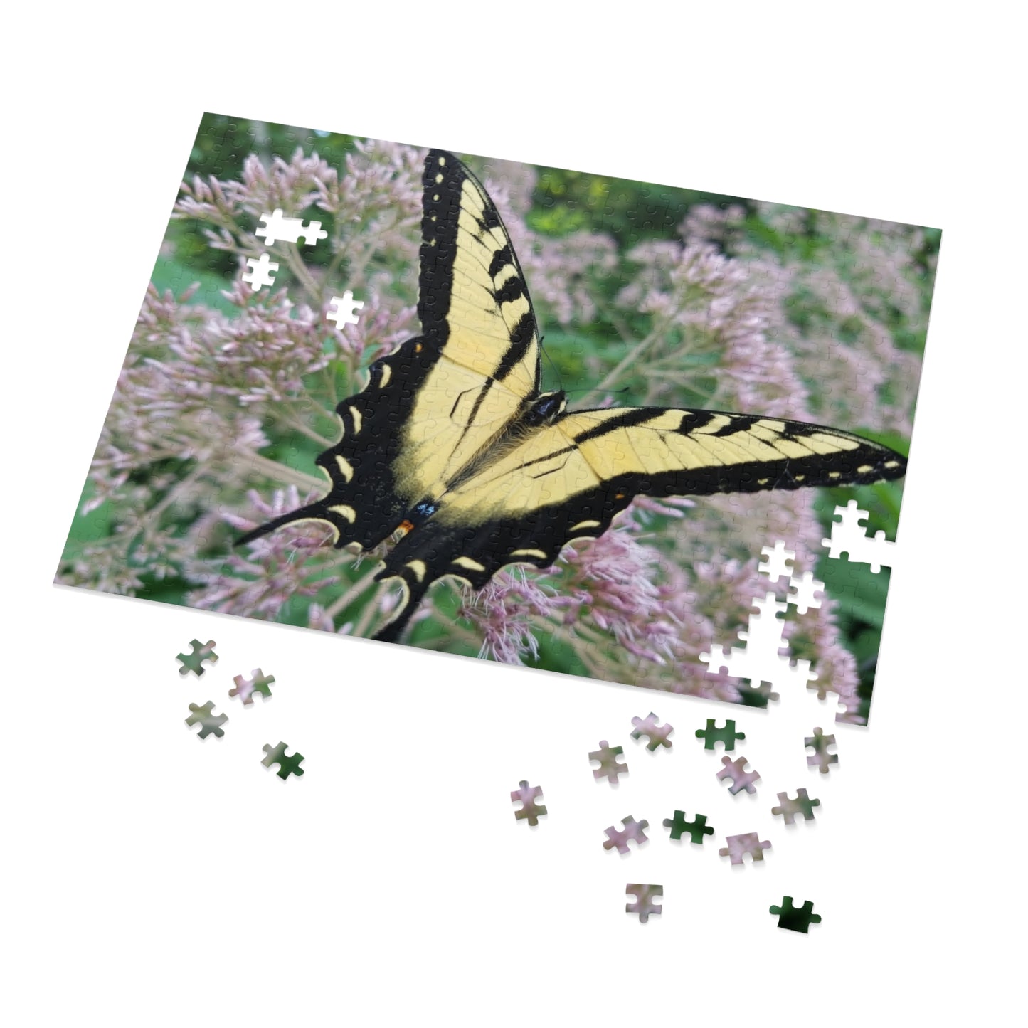 Winged Wonder on the Waterfront, Jigsaw Puzzle, Ohio River, Butterfly