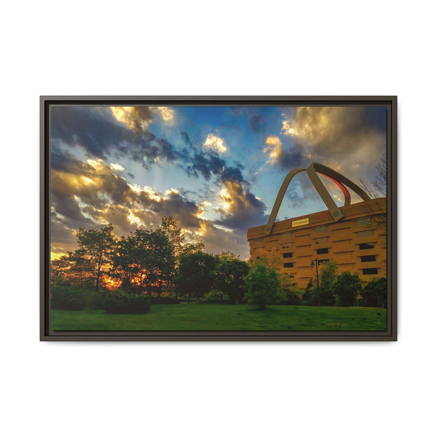 Sunset Over the Giant Basket