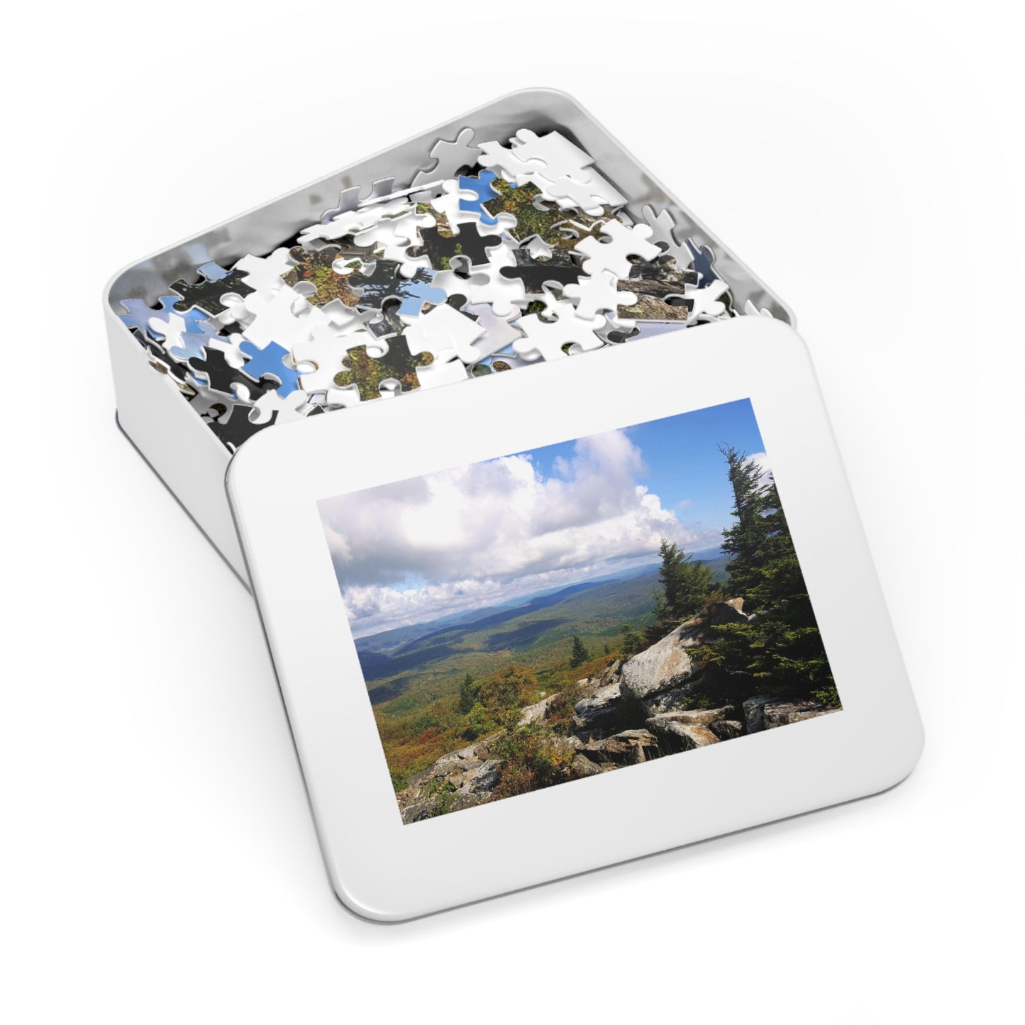 Piece by Piece to Peak Peace, Jigsaw Puzzle, Spruce Knob, WV