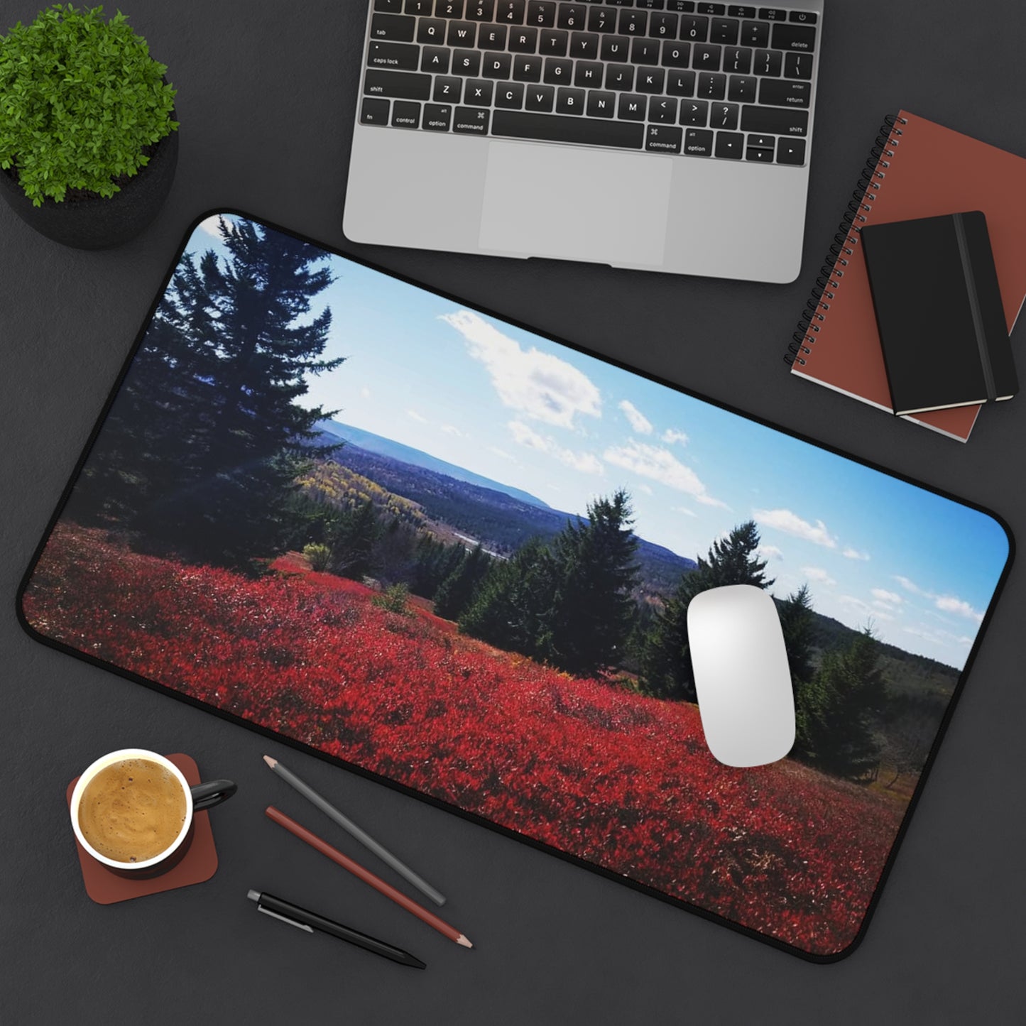 Berry Bright Desk Mat: Dream Big!, Desk Mat