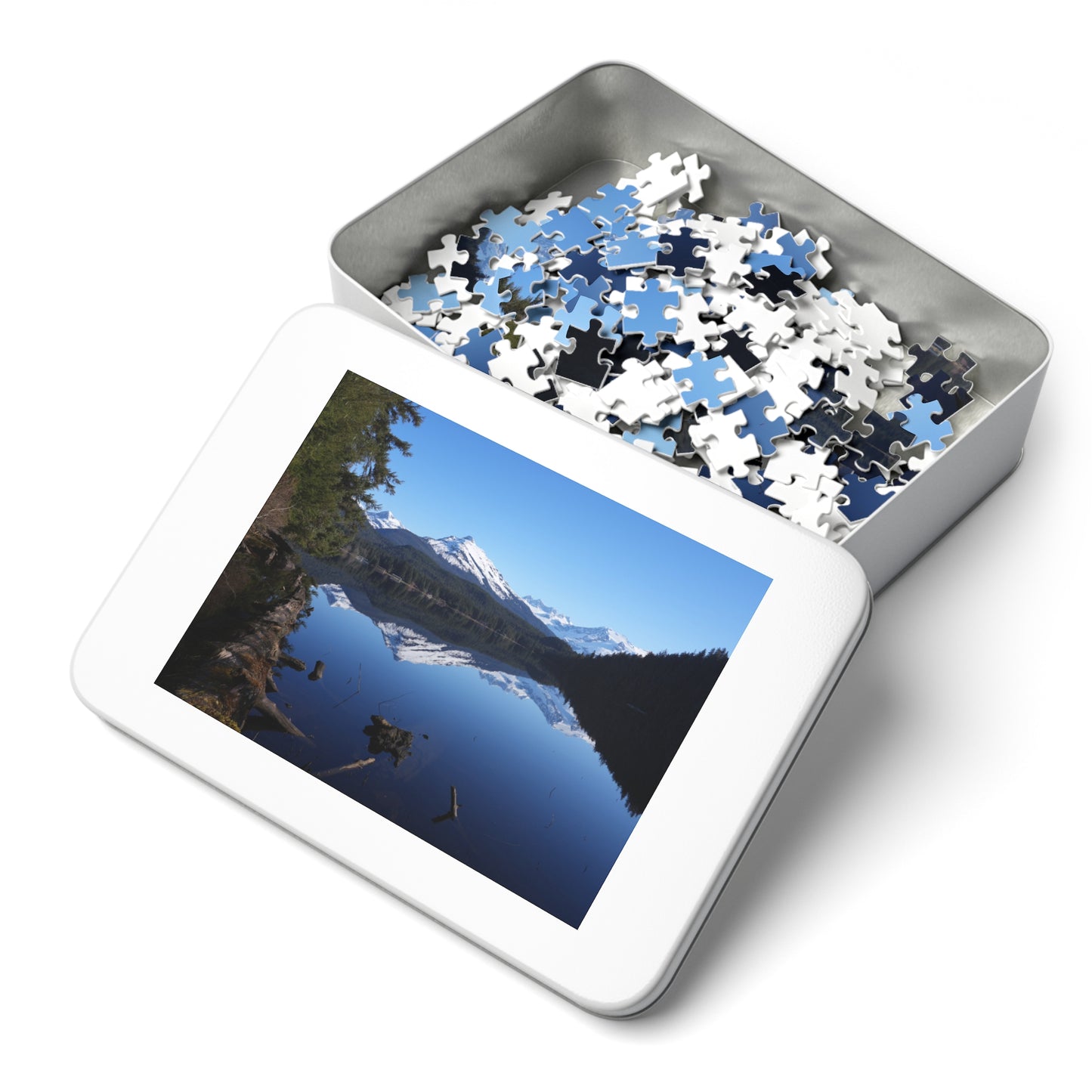 Put the Fun in Puzzle Time!, Jigsaw Puzzle with Tin