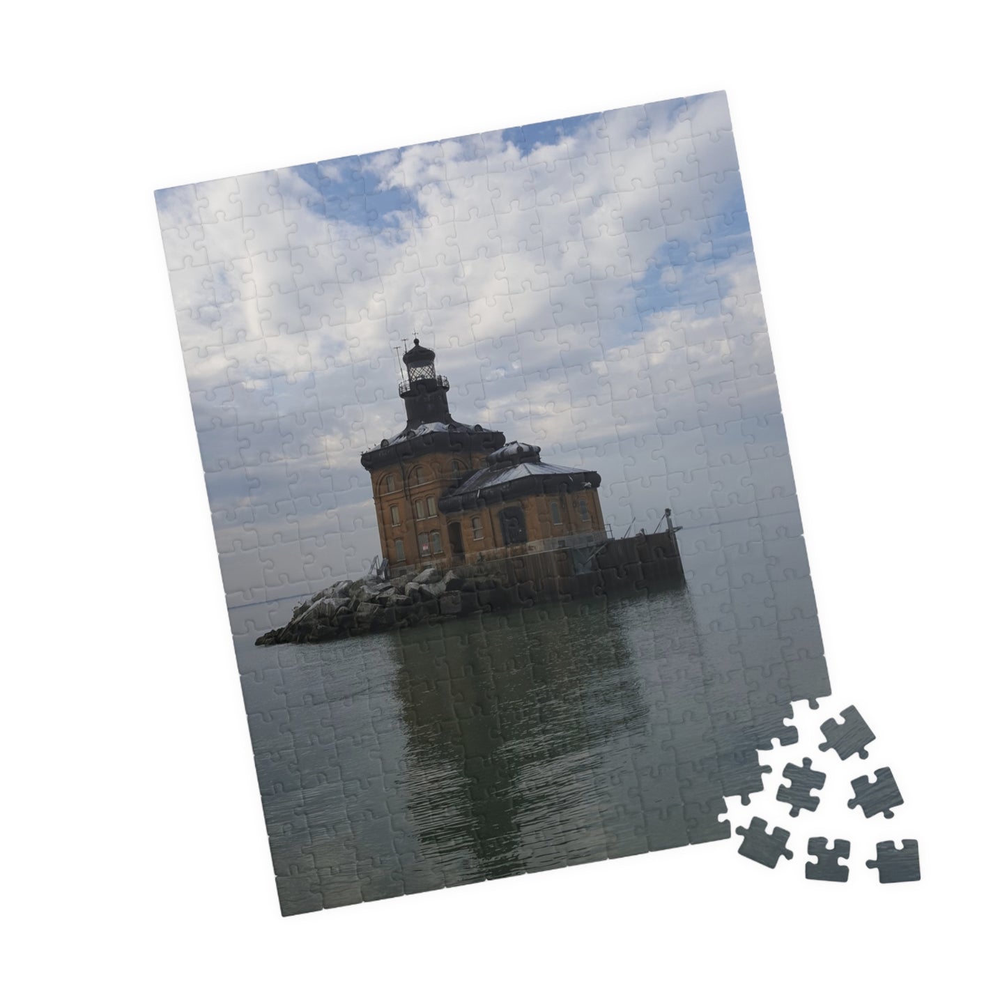 Beacon of Puzzling Hope, Jigsaw Puzzle, Toledo Harbor Lighthouse