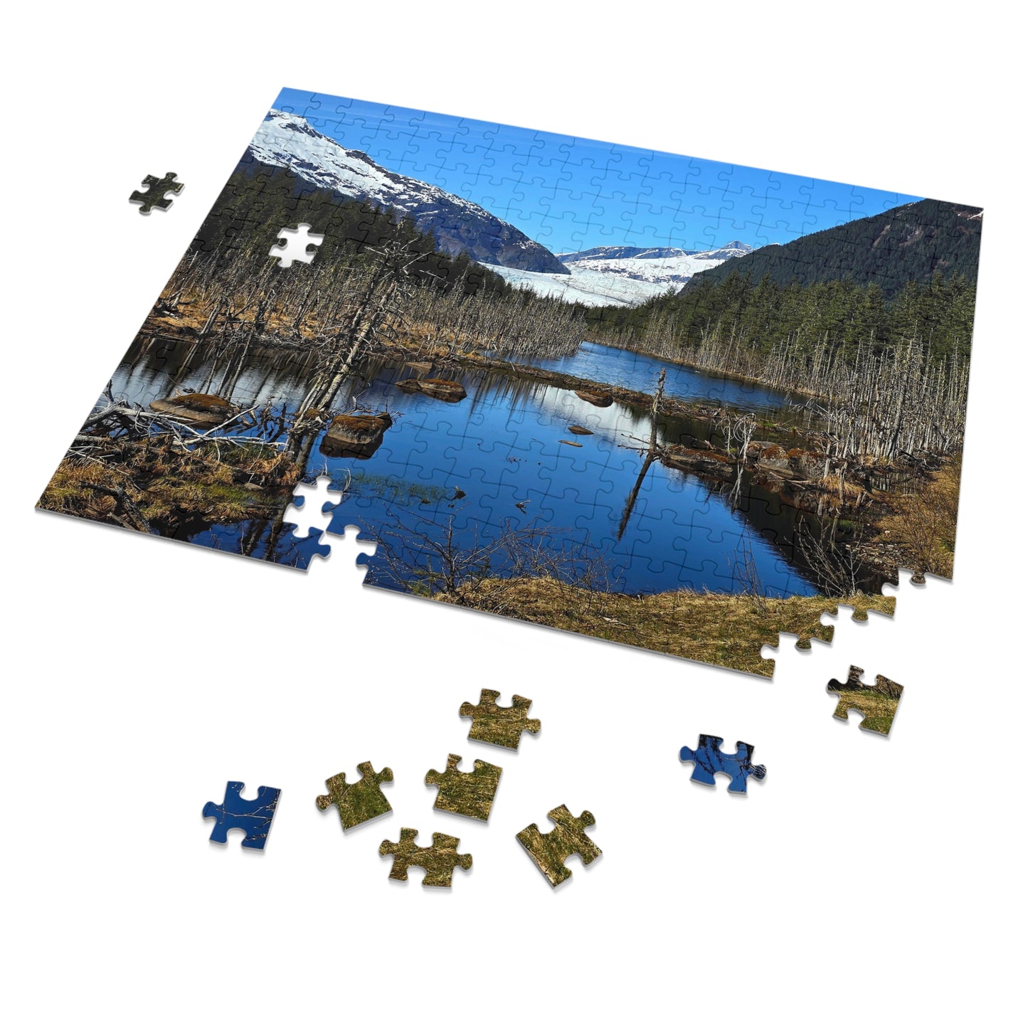 The Coolest Puzzle You’ll Ever Piece Together, Jigsaw Puzzle, Mendenhall Glacier