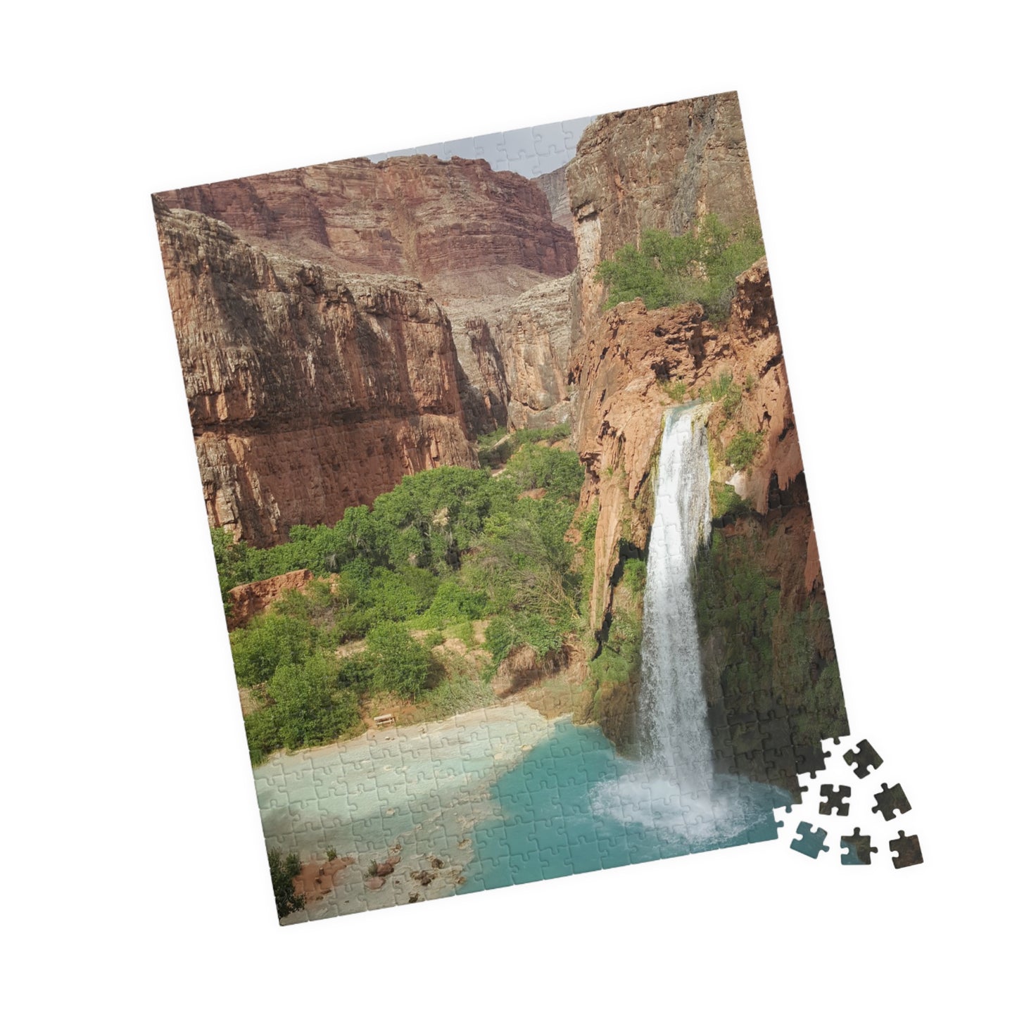 Havasu Falls Shenanigans: Piece Together Paradise, Jigsaw Puzzle, Havasu Falls