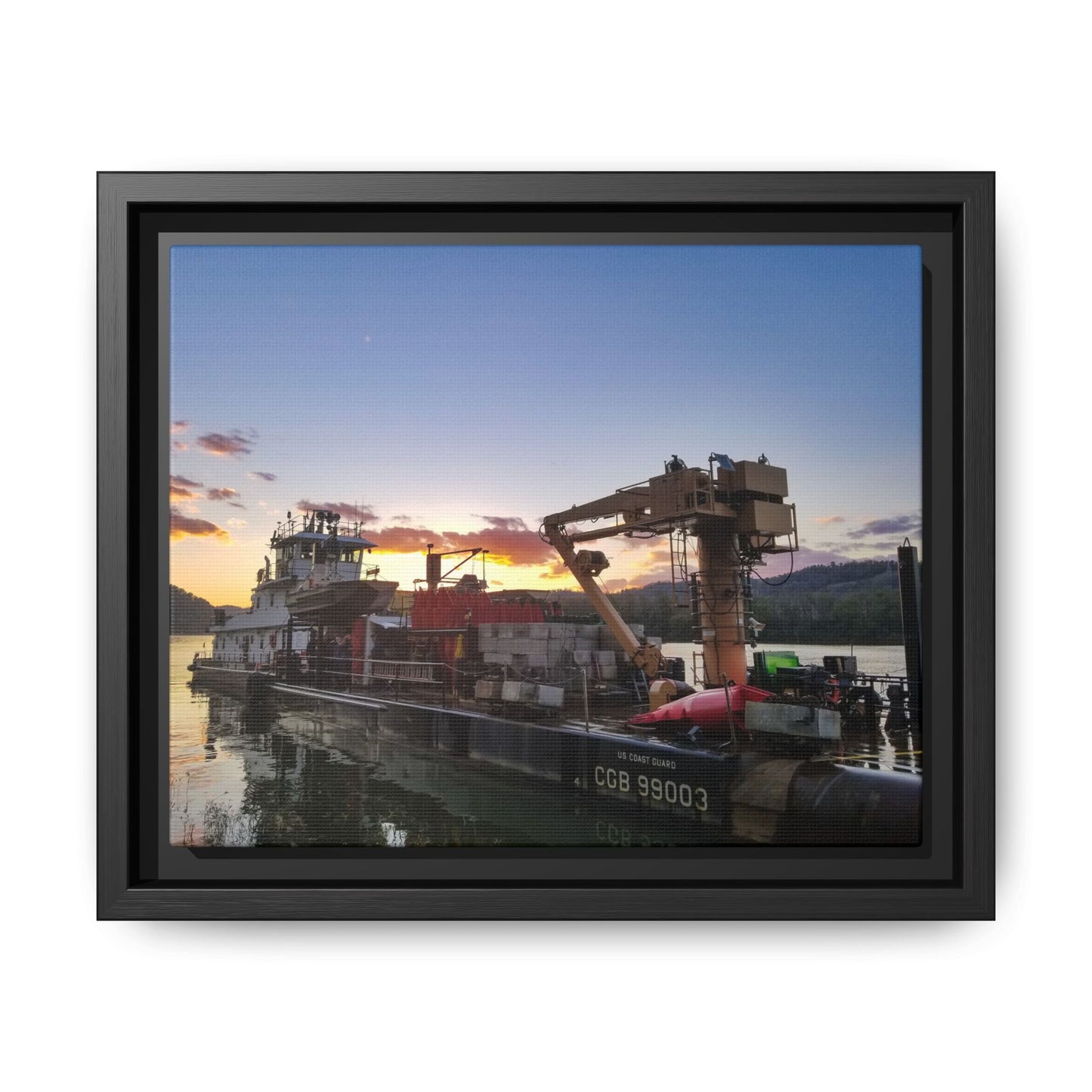 USCGC Osage — Ohio Riverbank