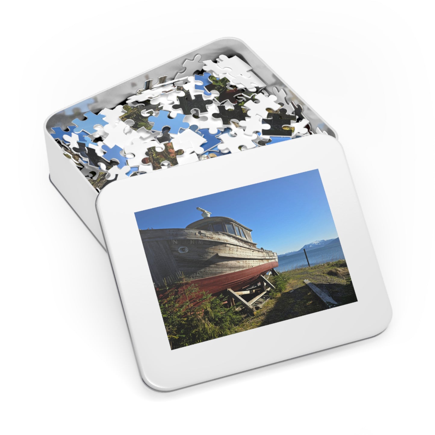 Anchors Aweigh: The Puzzle Adventure!, Jigsaw Puzzle with Tin