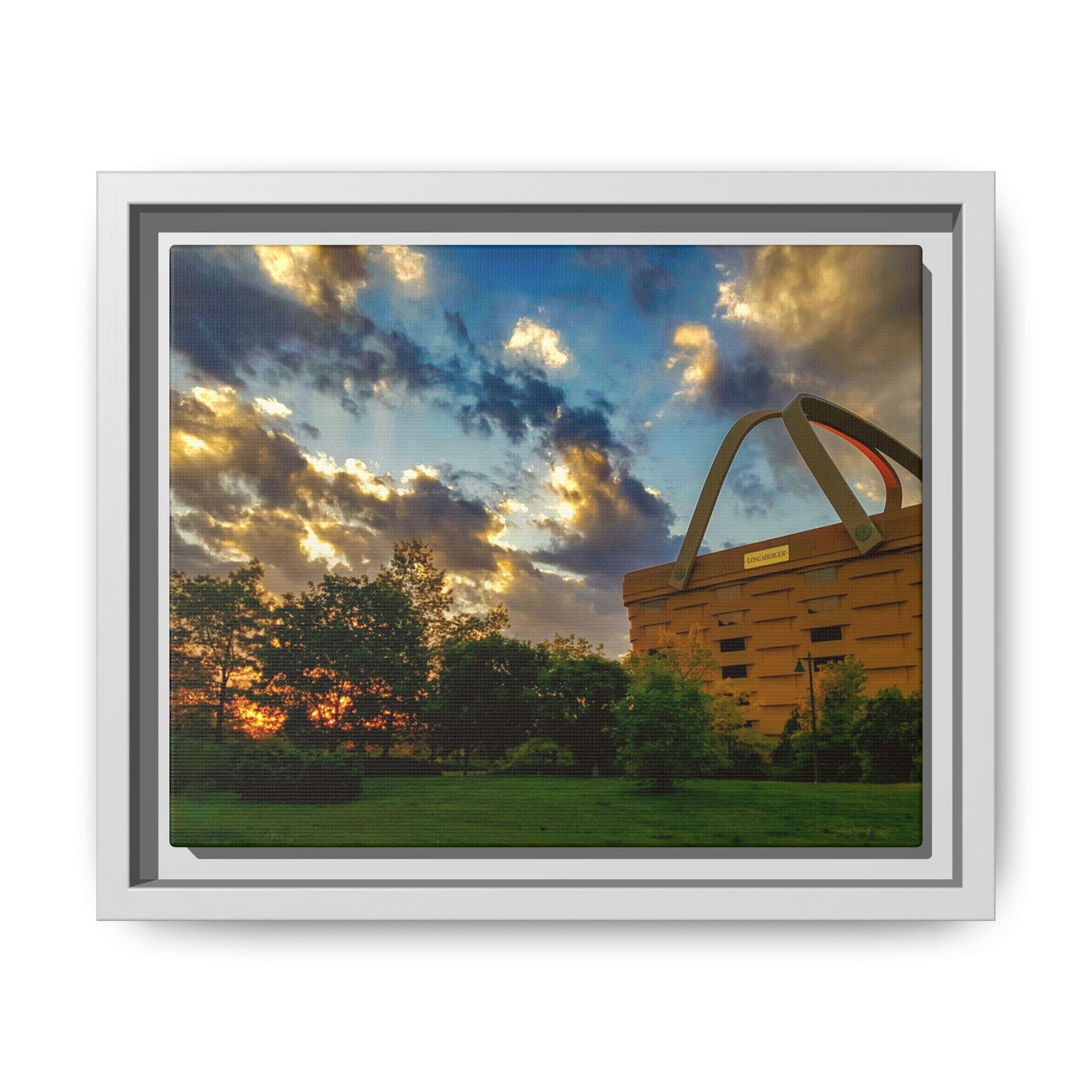 Sunset Over the Giant Basket