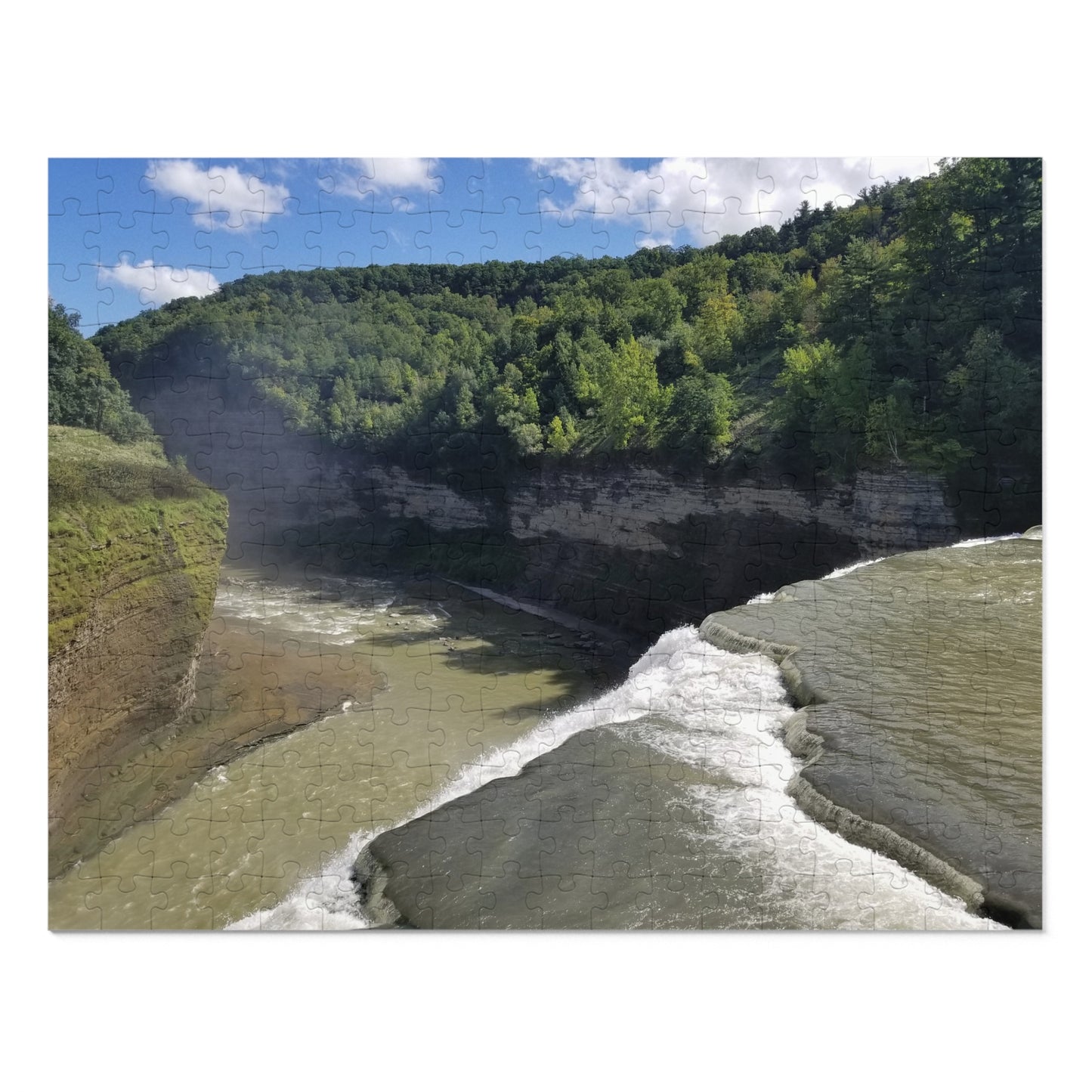 Letchworth Leisure: A Puzzling Adventure in Nature, Jigsaw Puzzle, Letchworth State Park, NY