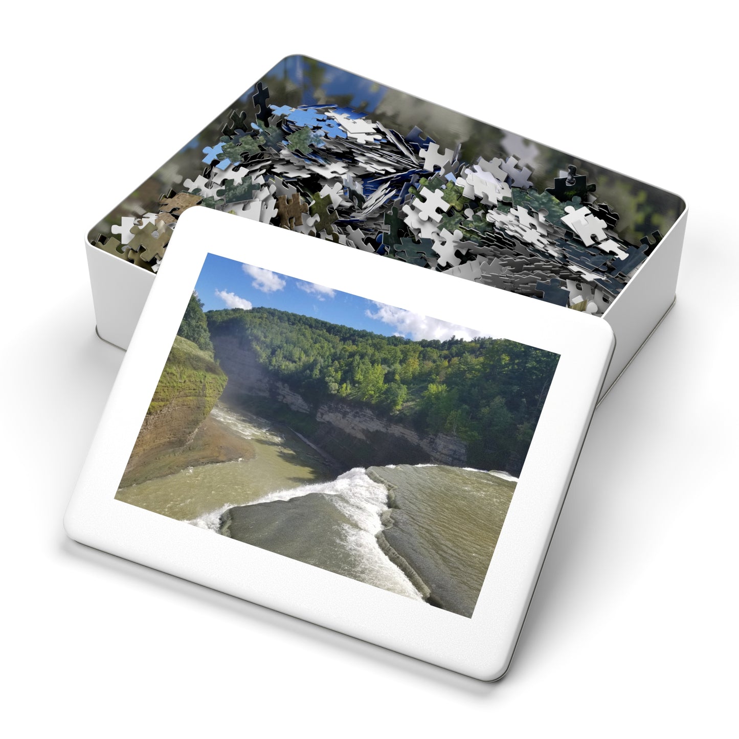 Letchworth Leisure: A Puzzling Adventure in Nature, Jigsaw Puzzle, Letchworth State Park, NY