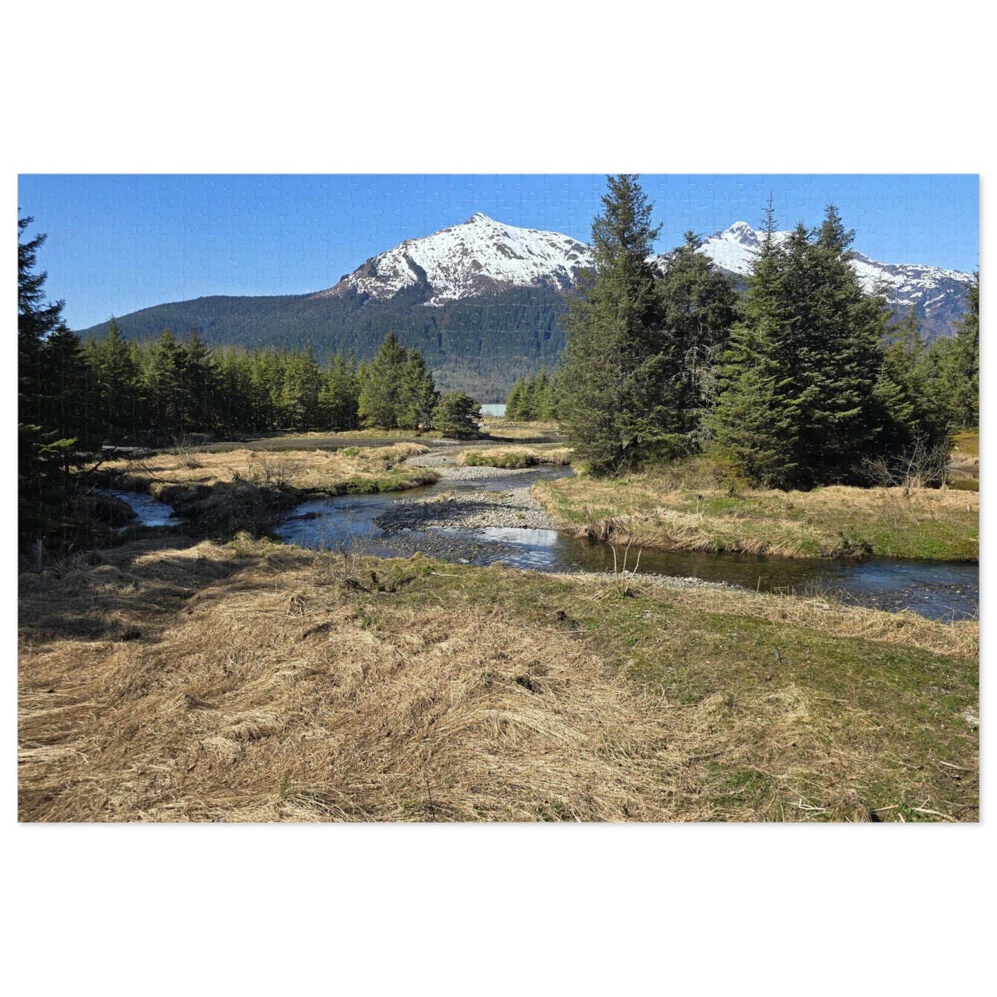 Steep Creek, Steeper Challenge, Jigsaw Puzzle, Alaska