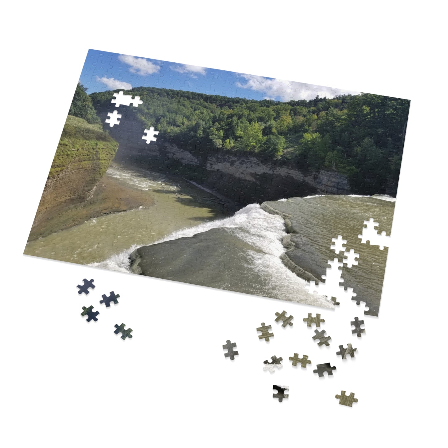 Letchworth Leisure: A Puzzling Adventure in Nature, Jigsaw Puzzle, Letchworth State Park, NY