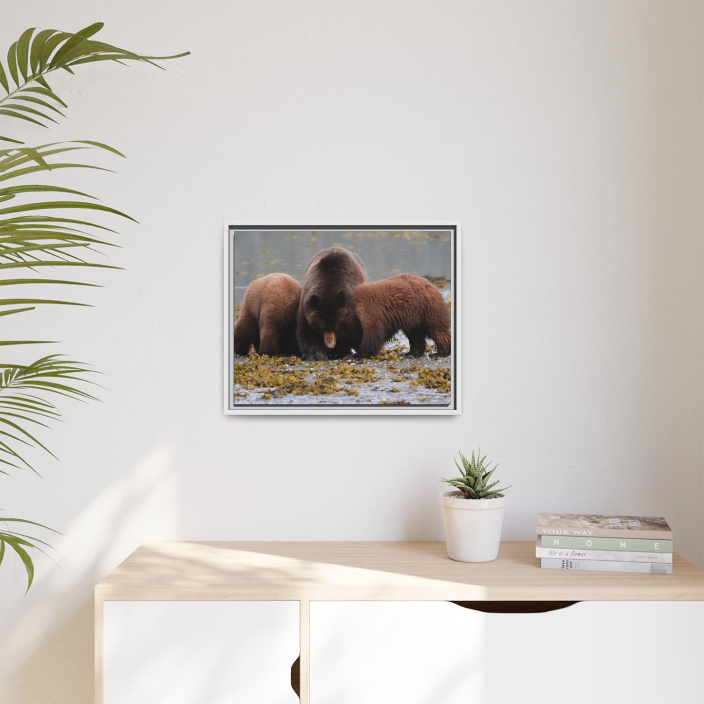 Matte Canvas, Framed (Multi-color)
