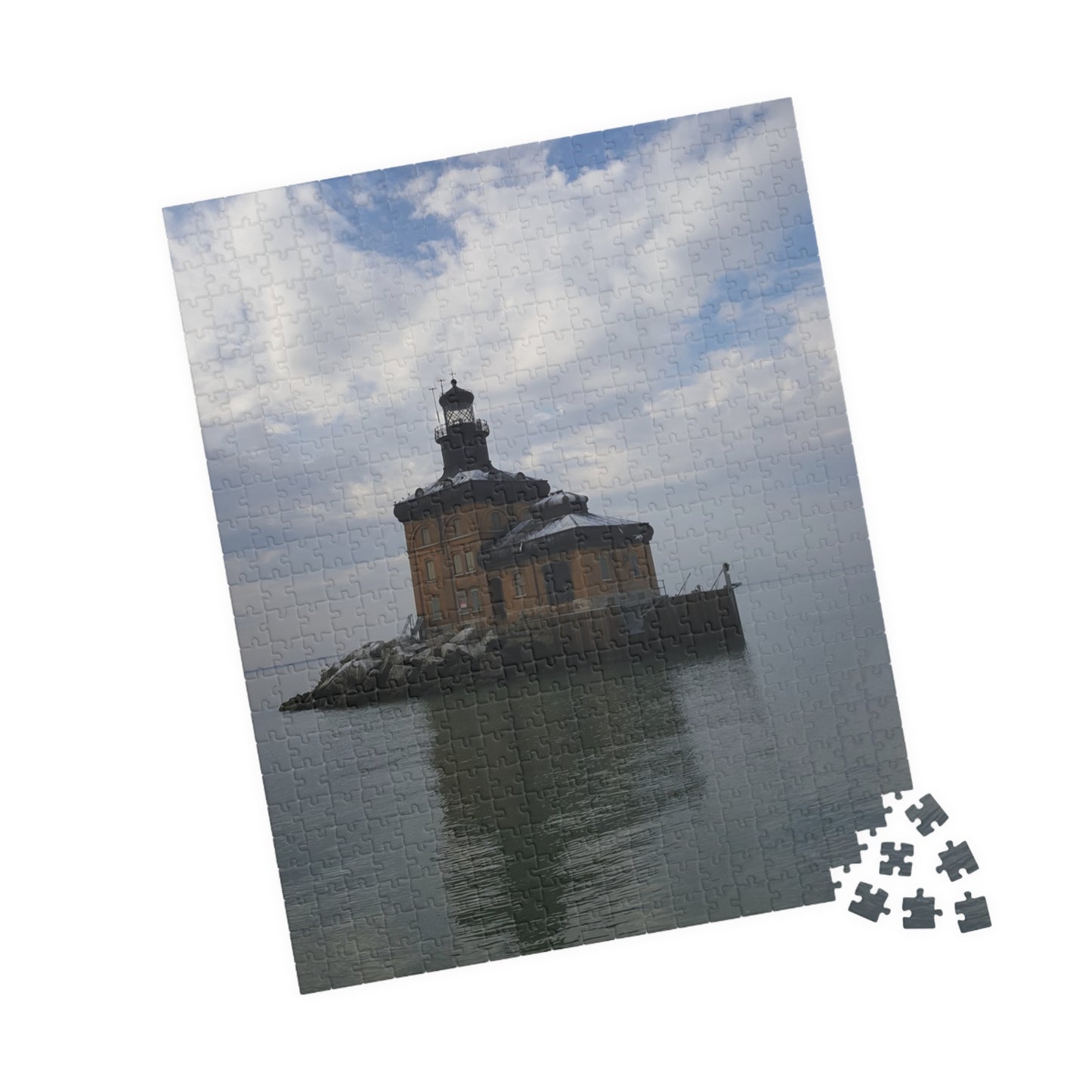 Beacon of Puzzling Hope, Jigsaw Puzzle, Toledo Harbor Lighthouse