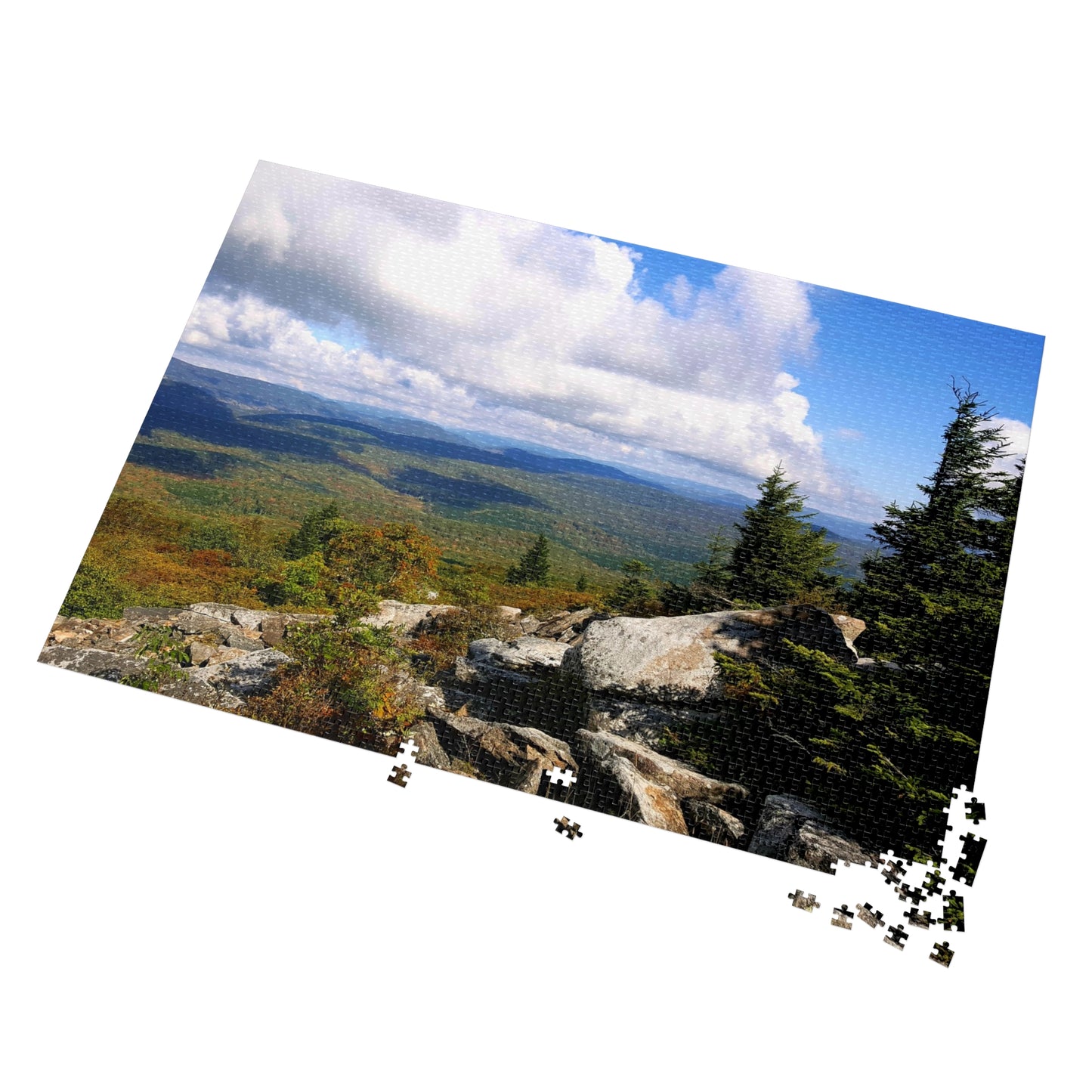 Piece by Piece to Peak Peace, Jigsaw Puzzle, Spruce Knob, WV