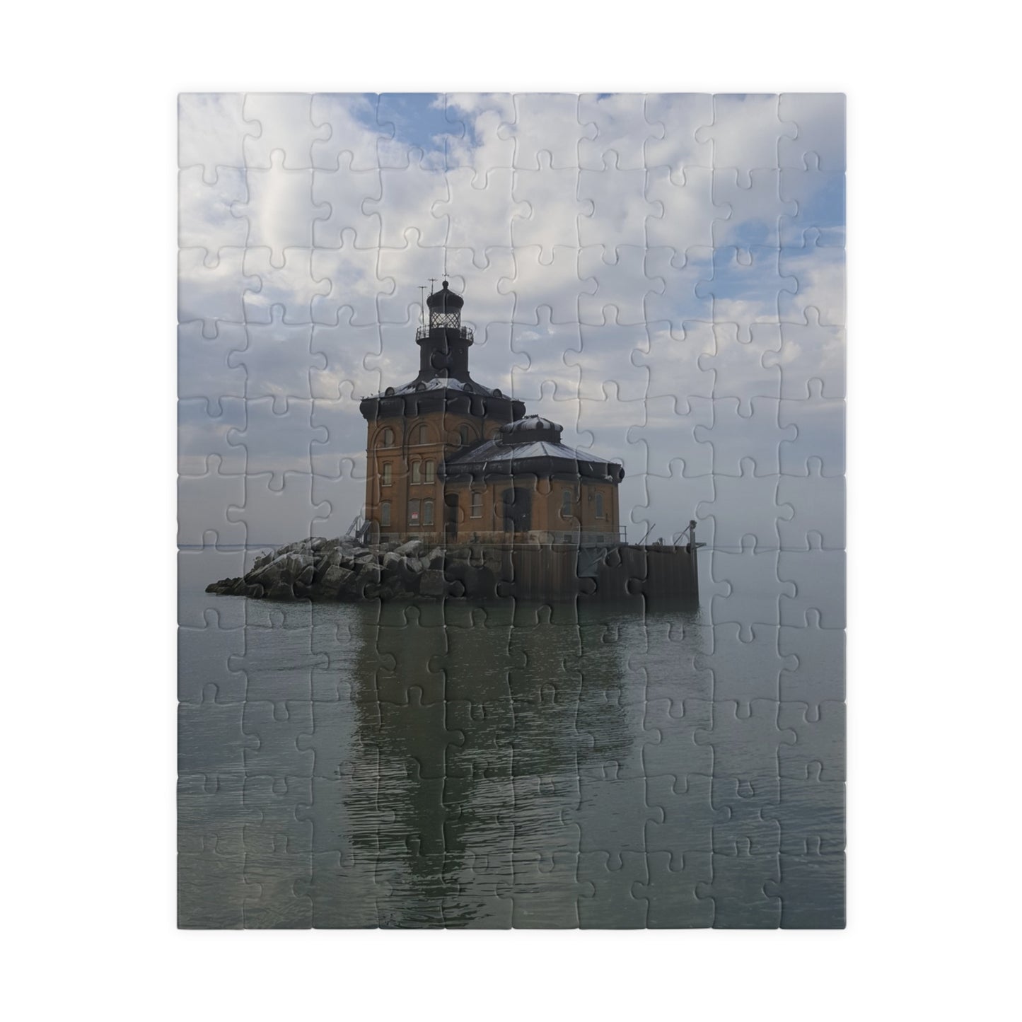 Beacon of Puzzling Hope, Jigsaw Puzzle, Toledo Harbor Lighthouse