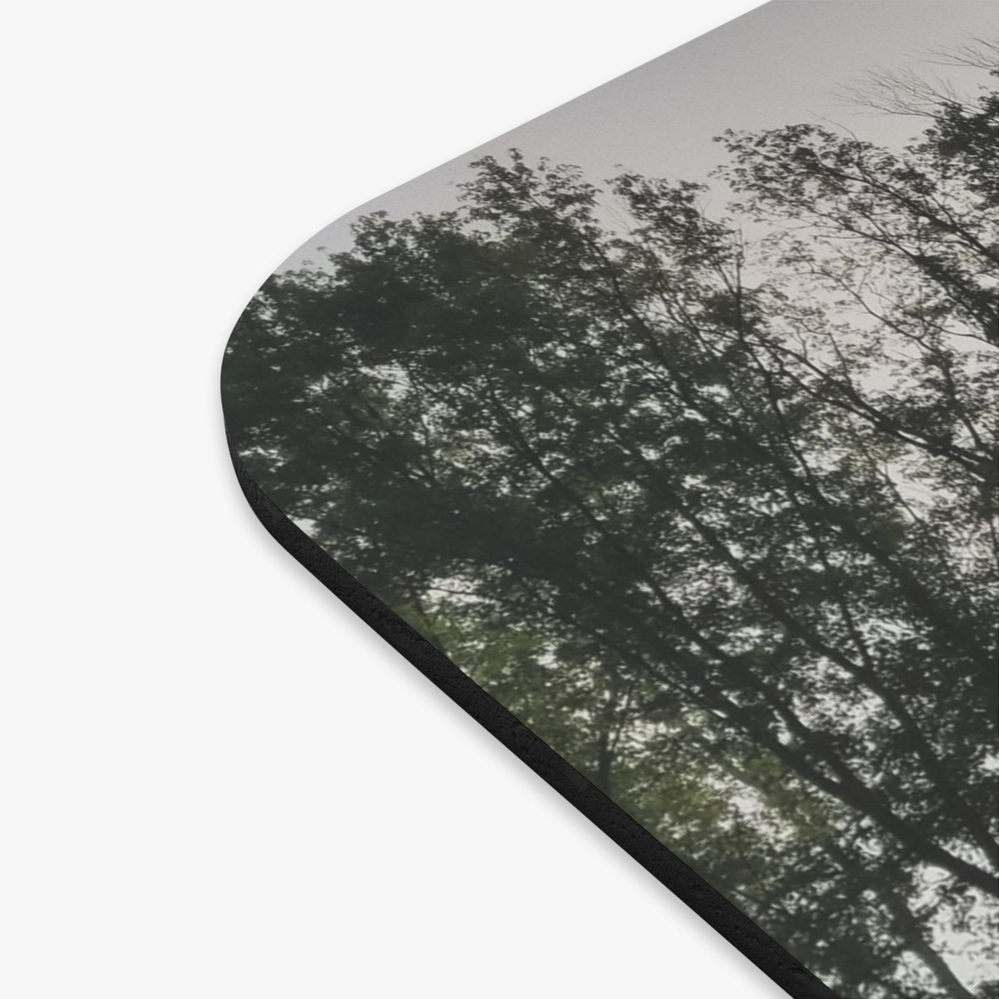 Foggy Mornings: Perfect for Daydreaming and Dodging Responsibilities Mouse Pad (Rectangle)