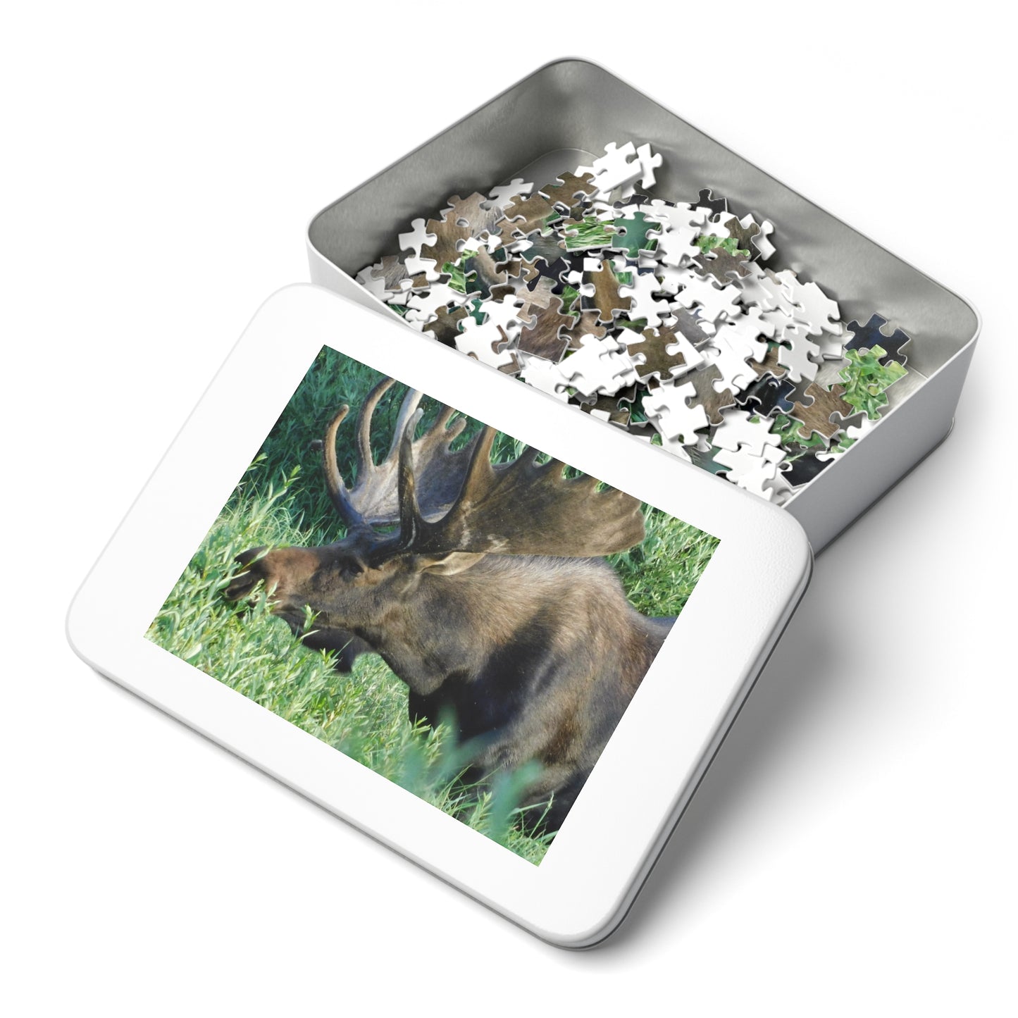 Moose on the Loose: Puzzle Edition, Jigsaw Puzzle, Rocky Mountain